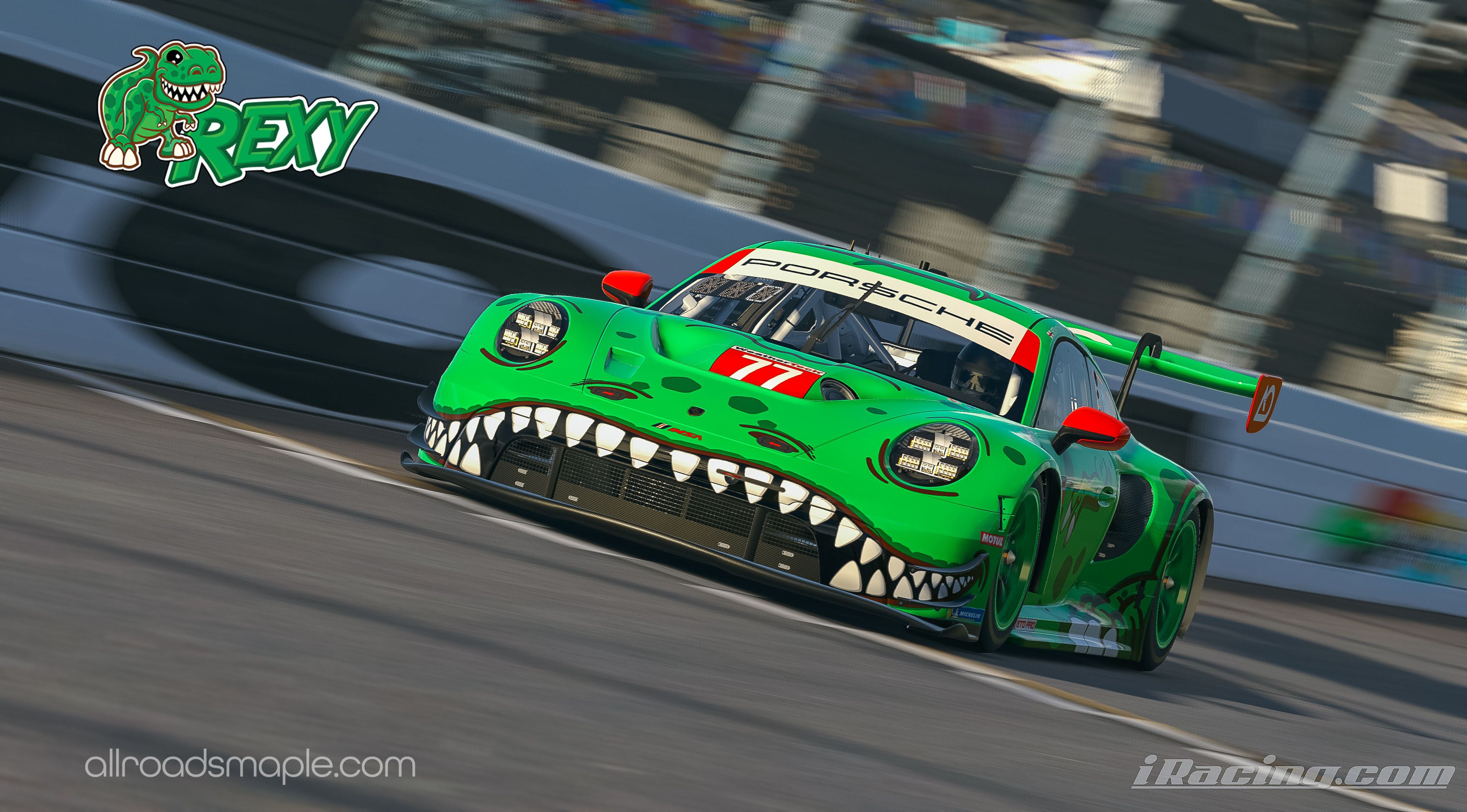 3840x2126 All Roads Maple Motorsport Livery Design Racing Rexy