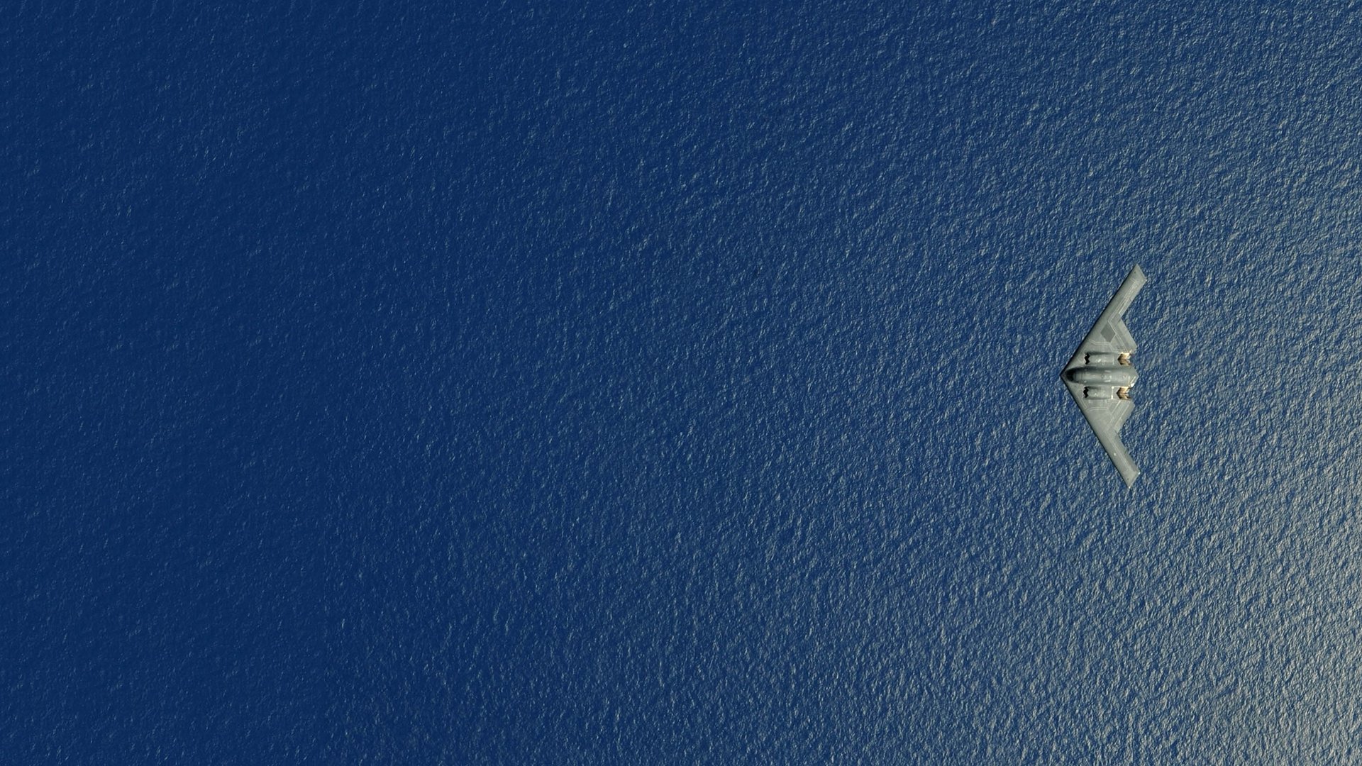 1920x1080 HD Military Wallpaper: Northrop B 2 Spirit Soaring Over Ocean