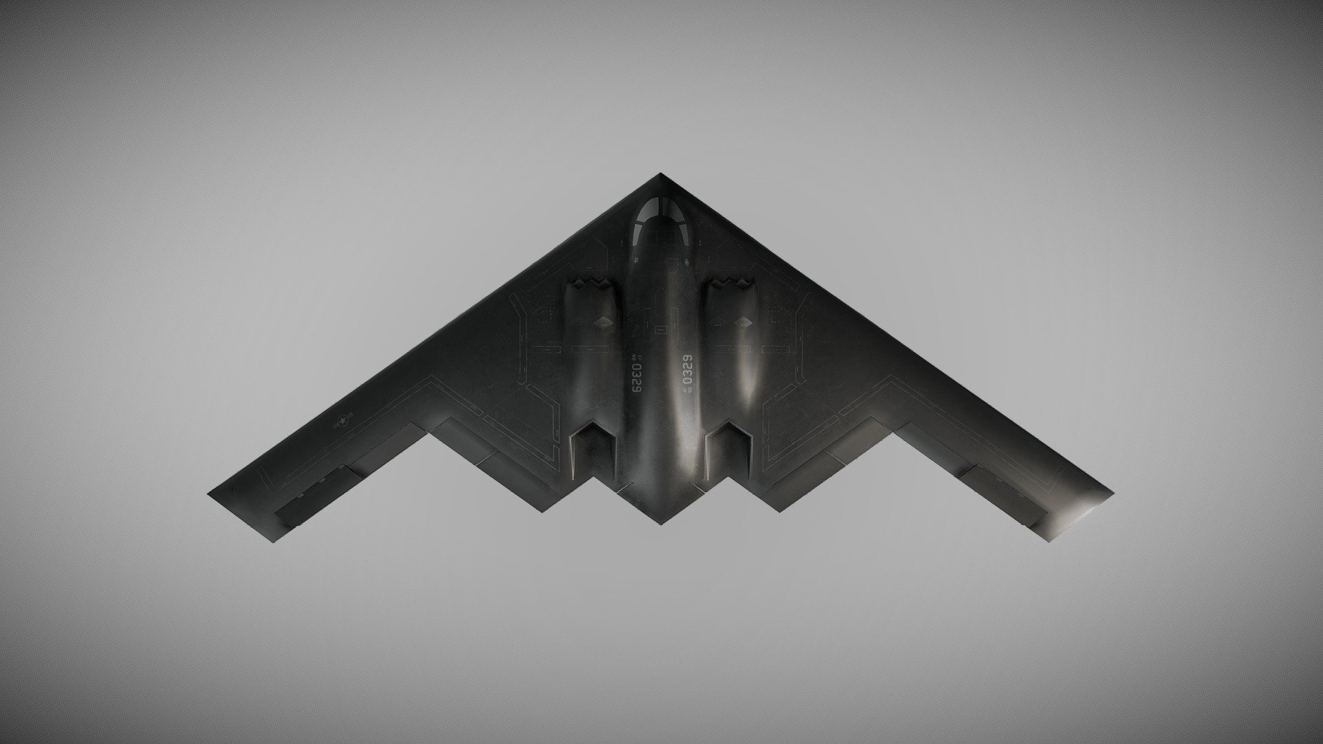 1920x1080 Northrop Grumman B2 Spirit Bomber [Animated] Model By Exitshadow [68eef24]