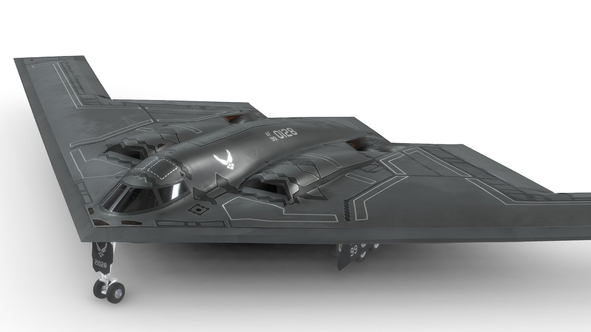 1920x1080 Northrop Grumman B 2 Spirit Free 3D Model By Bohmerang [9cd6b00]