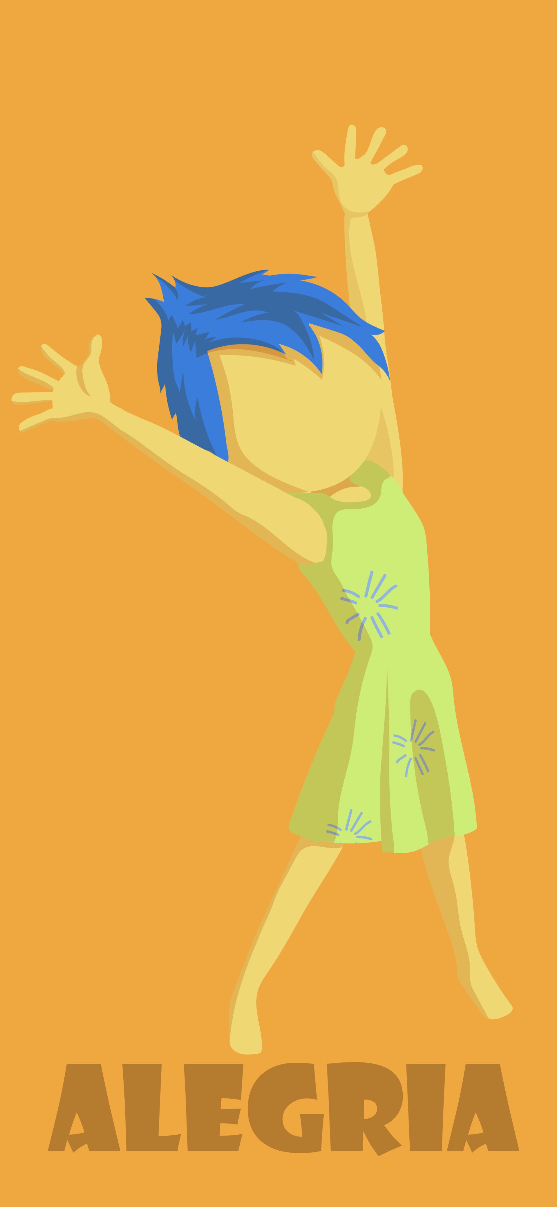 1920x4156 Wallpaper Joy Inside out