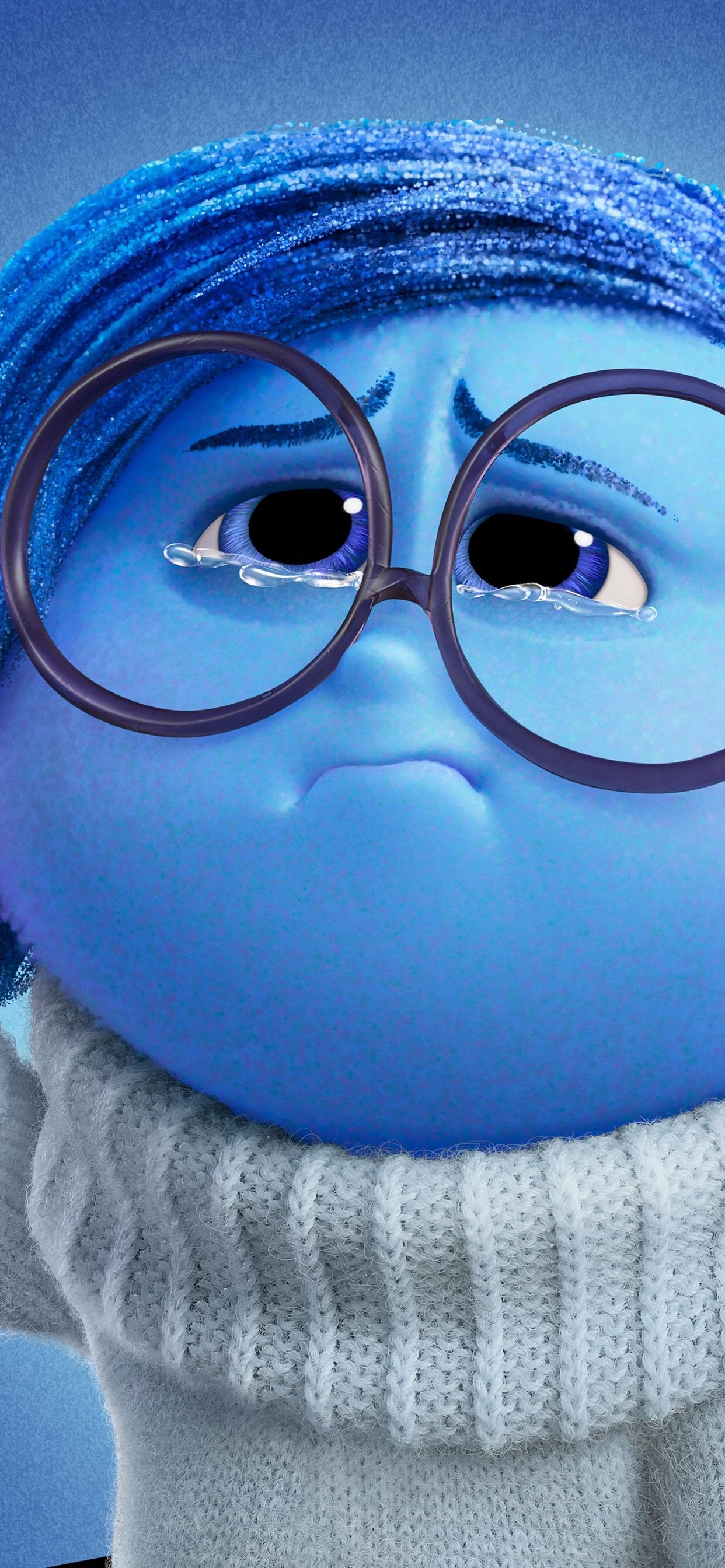 1242x2688 Sadness, Inside Out 2 1206x2622 IPhone 16 17 Pro Wallpaper, Background, Picture, Image