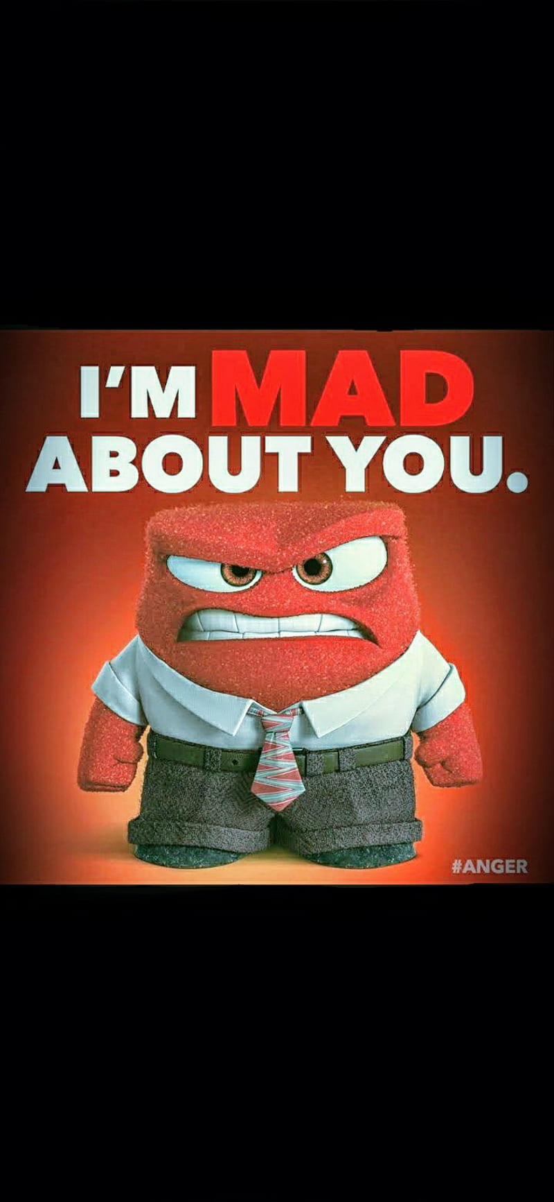 800x1733 Inside Out, anger, funny, HD phone wallpaper