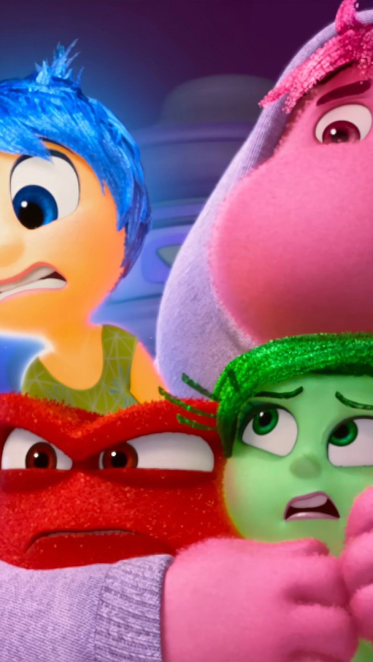 1220x2160 Inside Out 2 Wallpaper 4k for iPhone and Mobile Phone