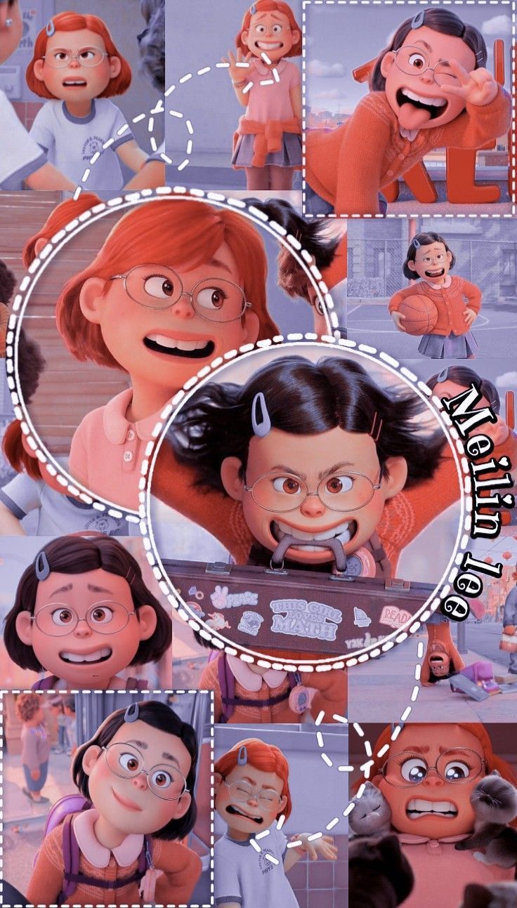 736x1293 Proyectos a intentar. Wallpaper bonitos, Panda vermelho, Filmes da disney