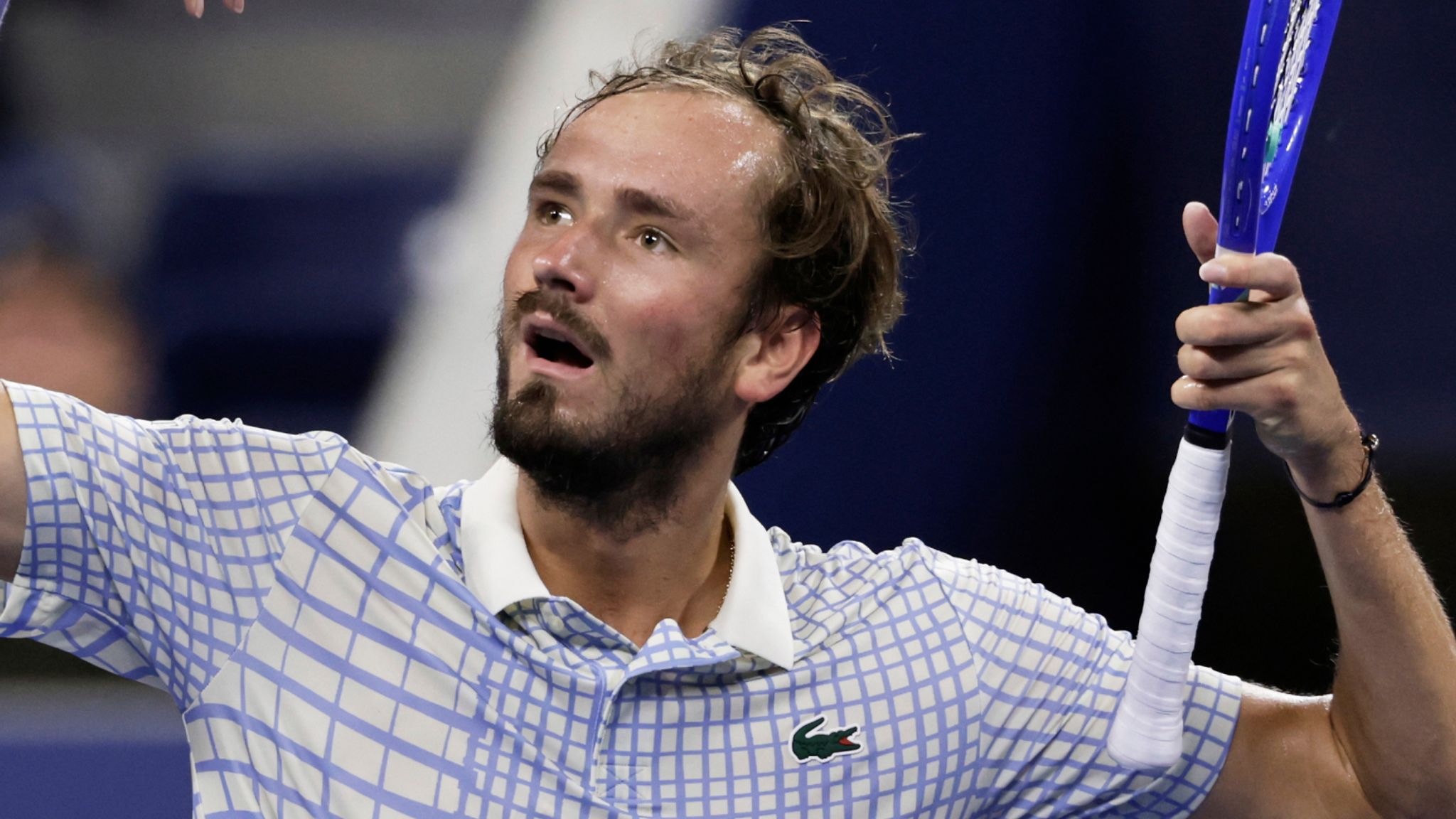 2048x1152 US Open: Daniil Medvedev Suffers US Open Meltdown After Photographer Enters Court On Match Point In Late Night Thriller