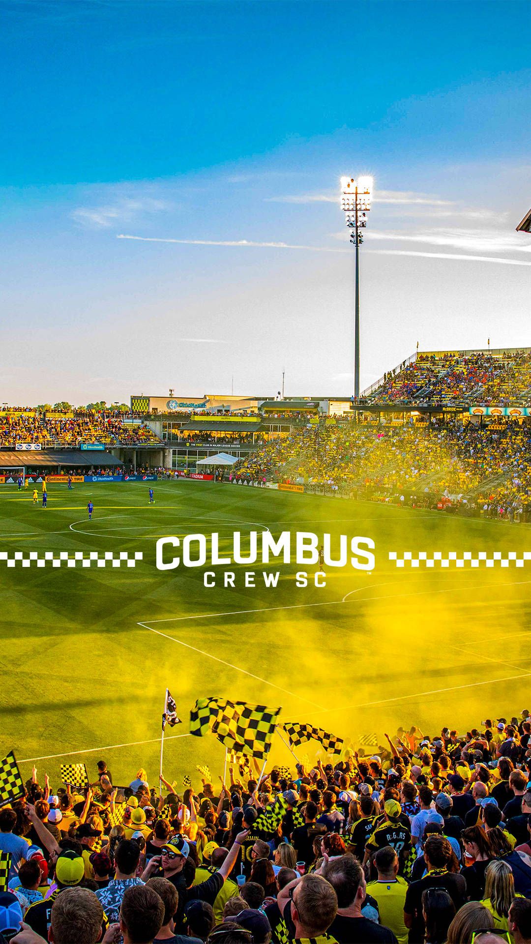 1080x1920 Download The Columbus Crew Are Playing At The Historic Crew Stadium Wallpaper