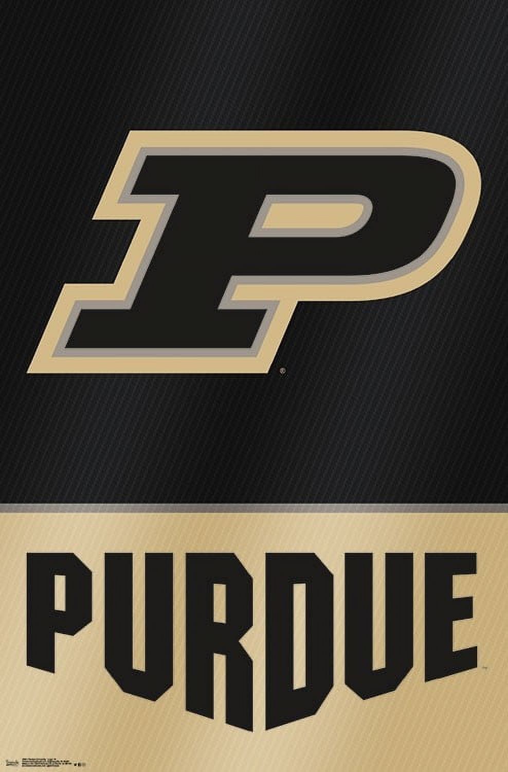 988x1500 Purdue University Poster Print (22 x 34)