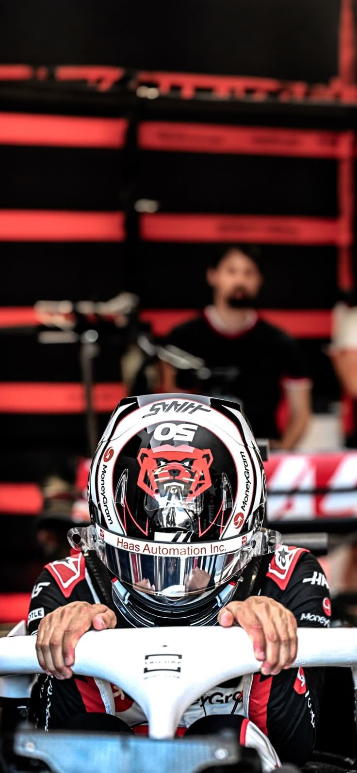 736x1593 Ollie Bearman F1 iPhone Wallpaper