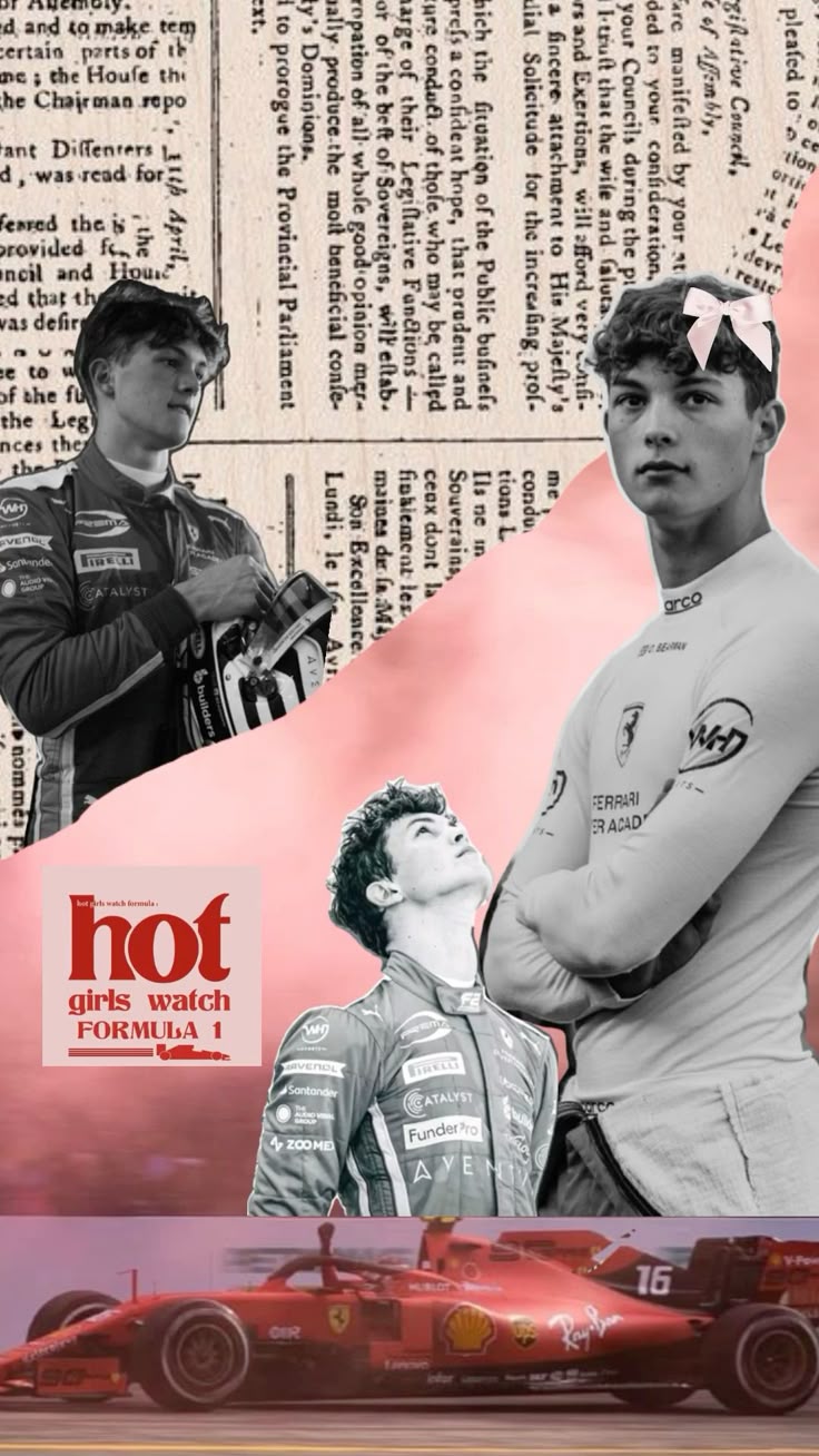736x1308 Pink Oliver Bearman IPhone Wallpaper