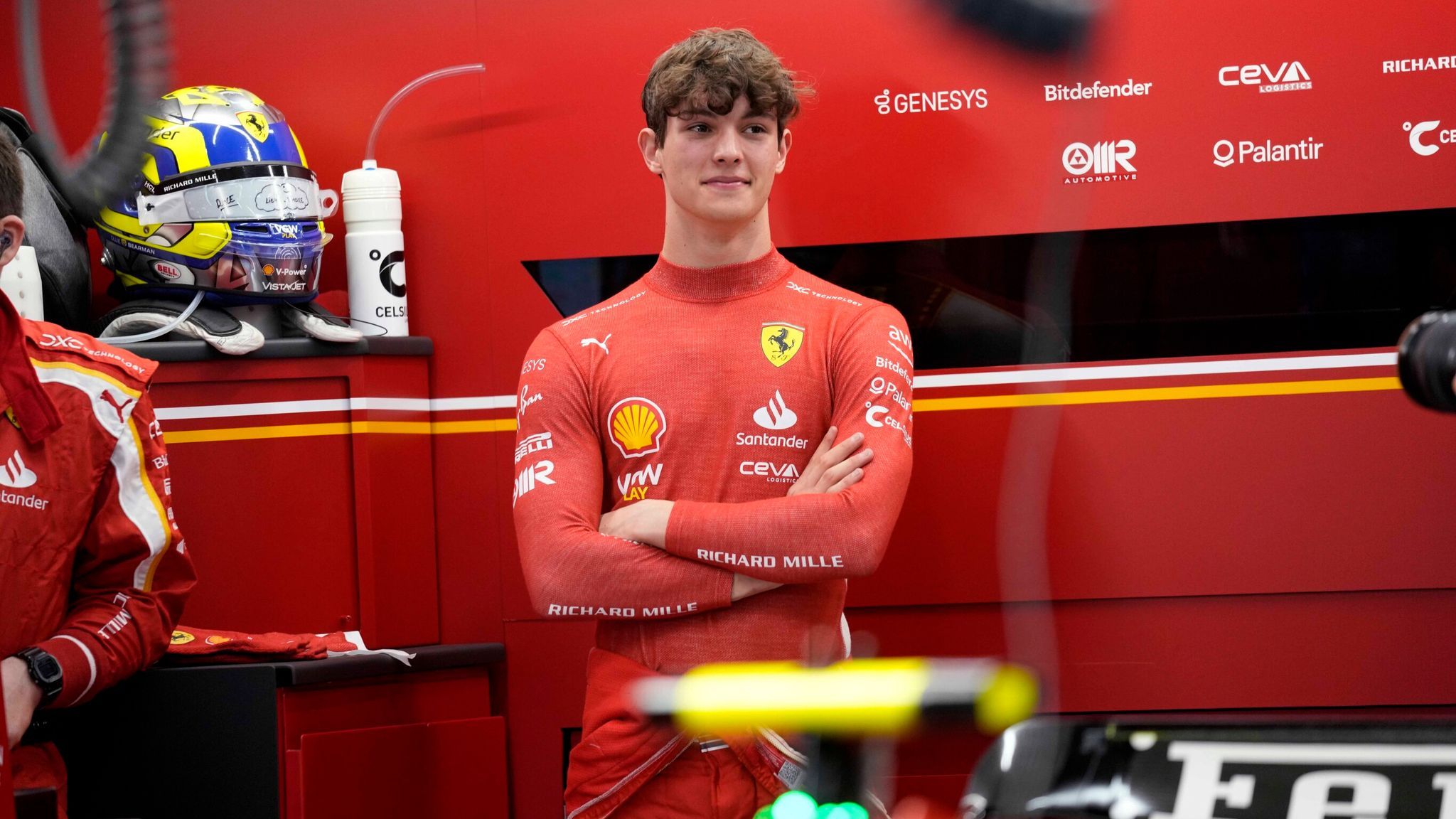 2048x1152 Record breaking British Formula 1 rookie Oliver Bearman, has dream debut in Saudi Grand Prix