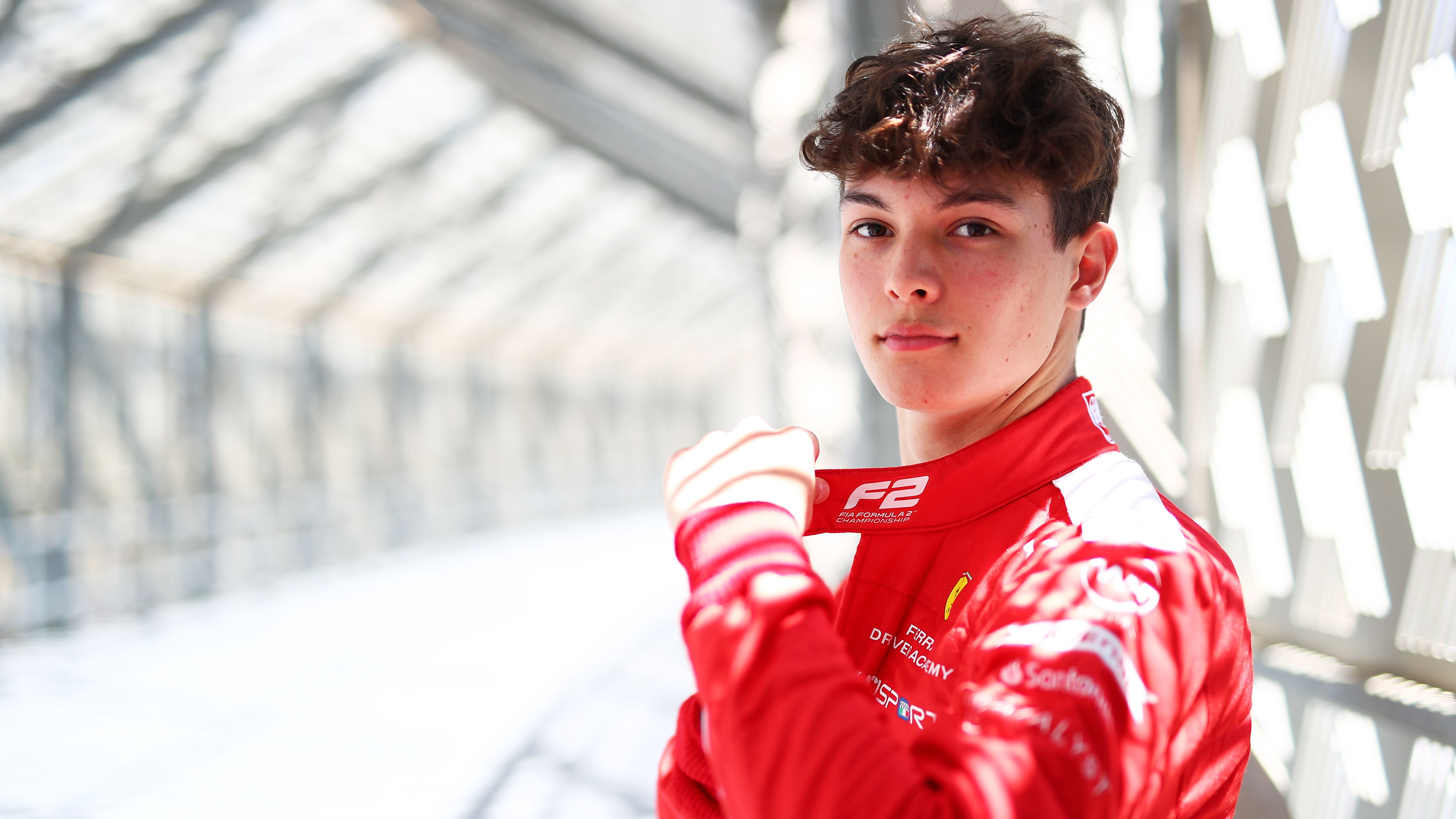 5124x2882 Pizza, lucky charms and becoming a Ferrari junior: Getting to know the real Oliver Bearman