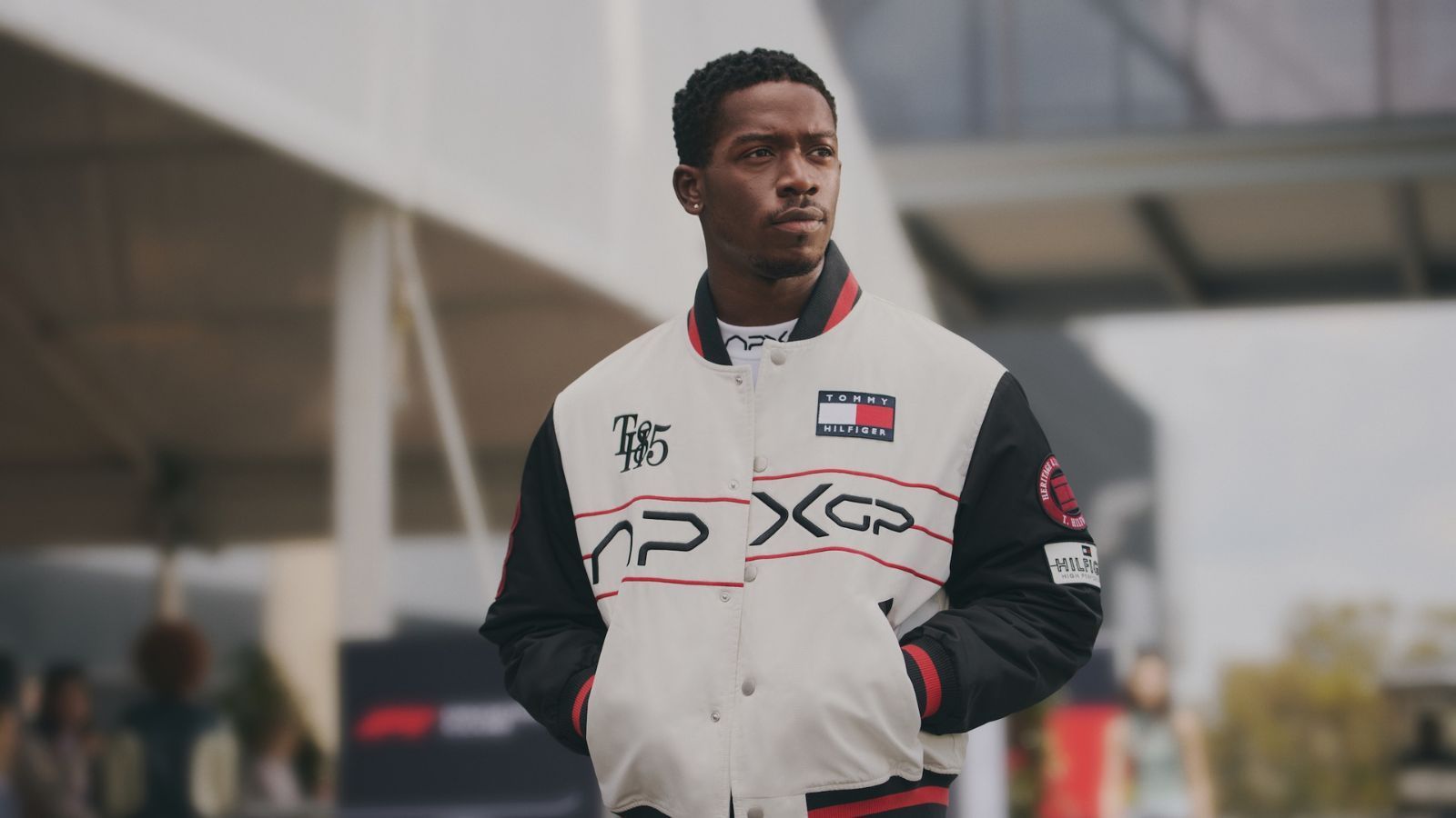 1600x900 Damson Idris on channelling the adrenaline of the racetrack through Tommy Hilfiger's APXGP Collection