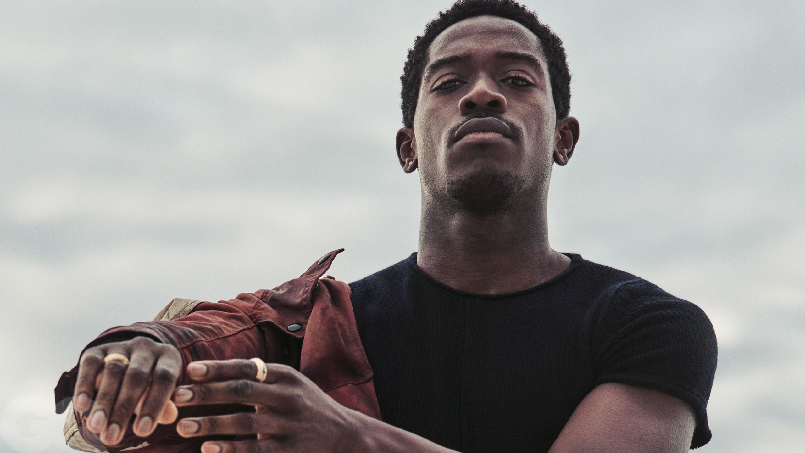 2560x1440 Damson Idris is off to the races