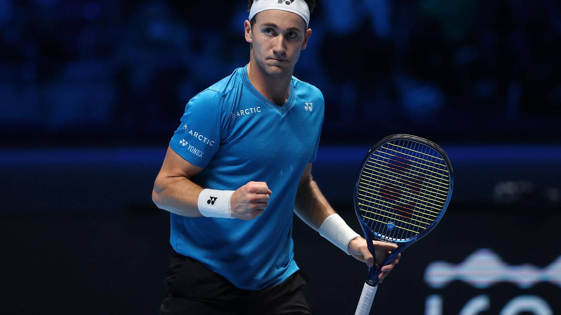 1920x1080 Download Casper Ruud In A Tennis Match Wallpaper