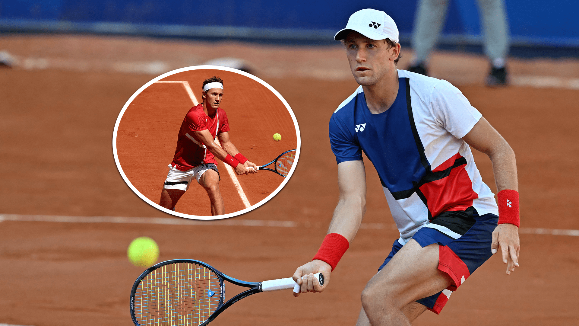 1920x1080 Casper Ruud's Olympic Fashion Statement: From Red to Blue