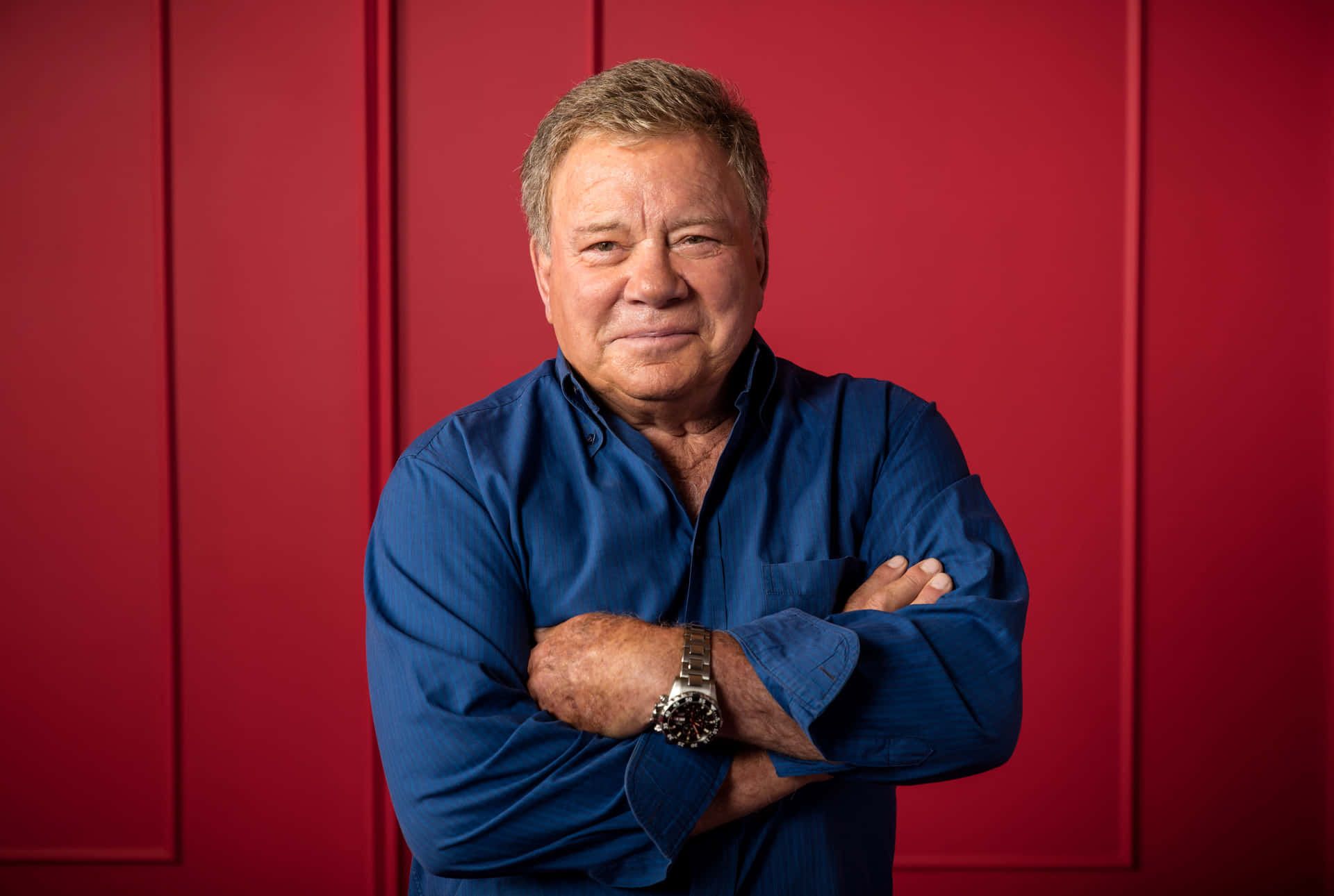 1920x1290 Download Legendary William Shatner striking a pose Wallpaper