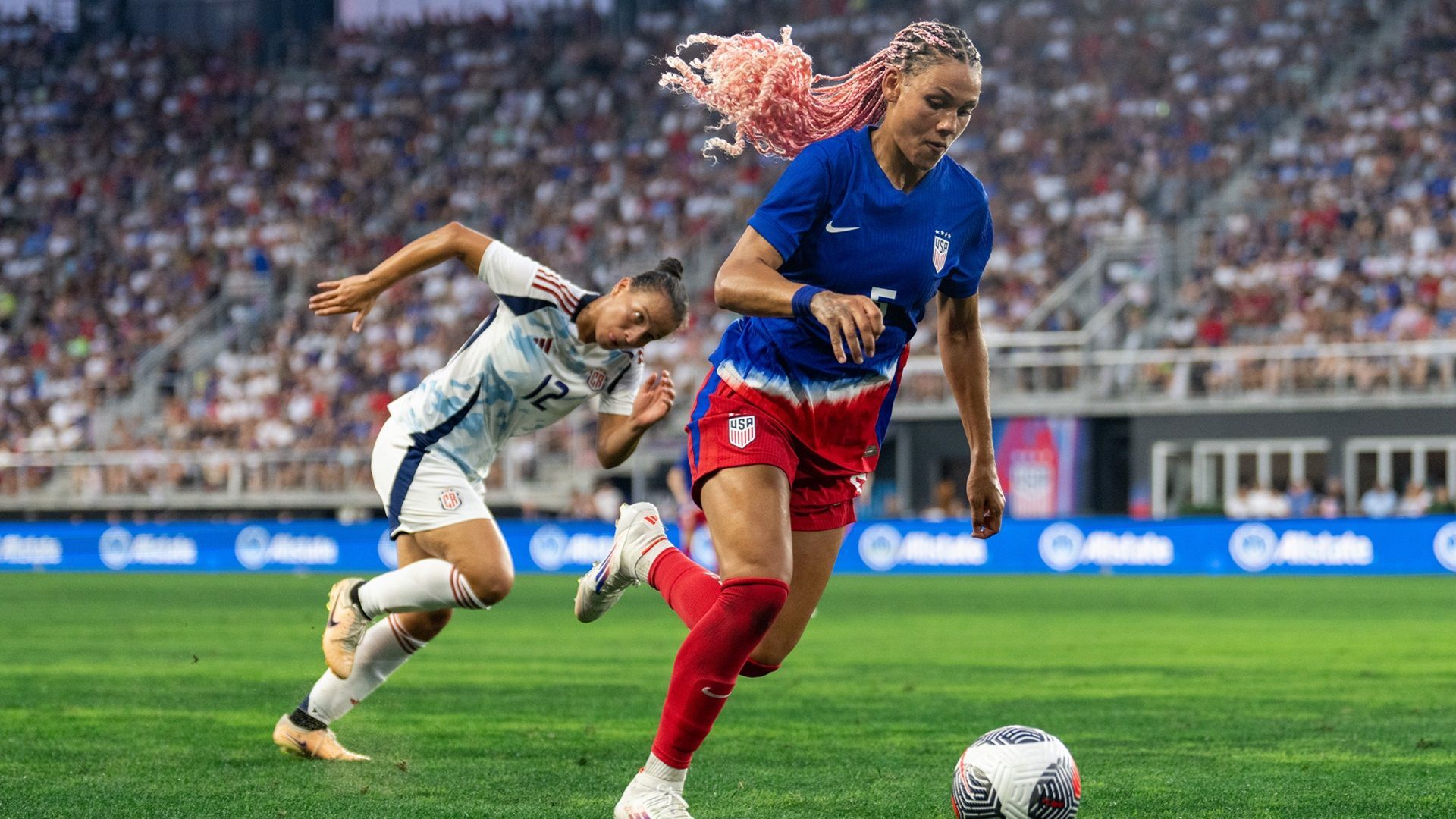 1920x1080 Trinity Rodman, U.S. women's soccer team going for first gold in 12 years at Paris Olympics