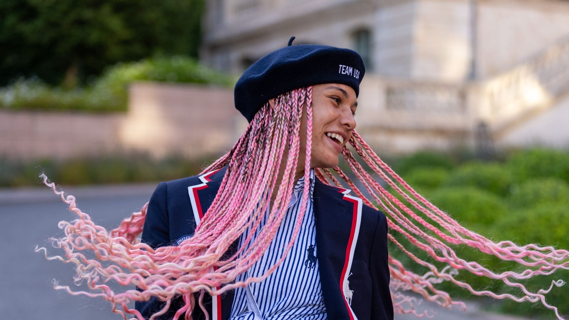 1920x1080 Trinity Rodman debuts stunning hair color in bold transformation