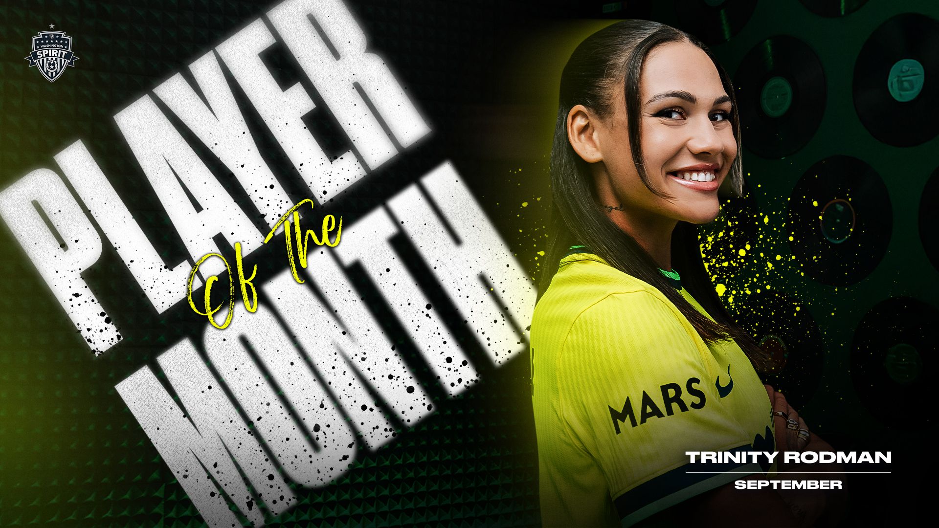 1920x1080 Washington Spirit Star Trinity Rodman Named NWSL Player of the Month, presented