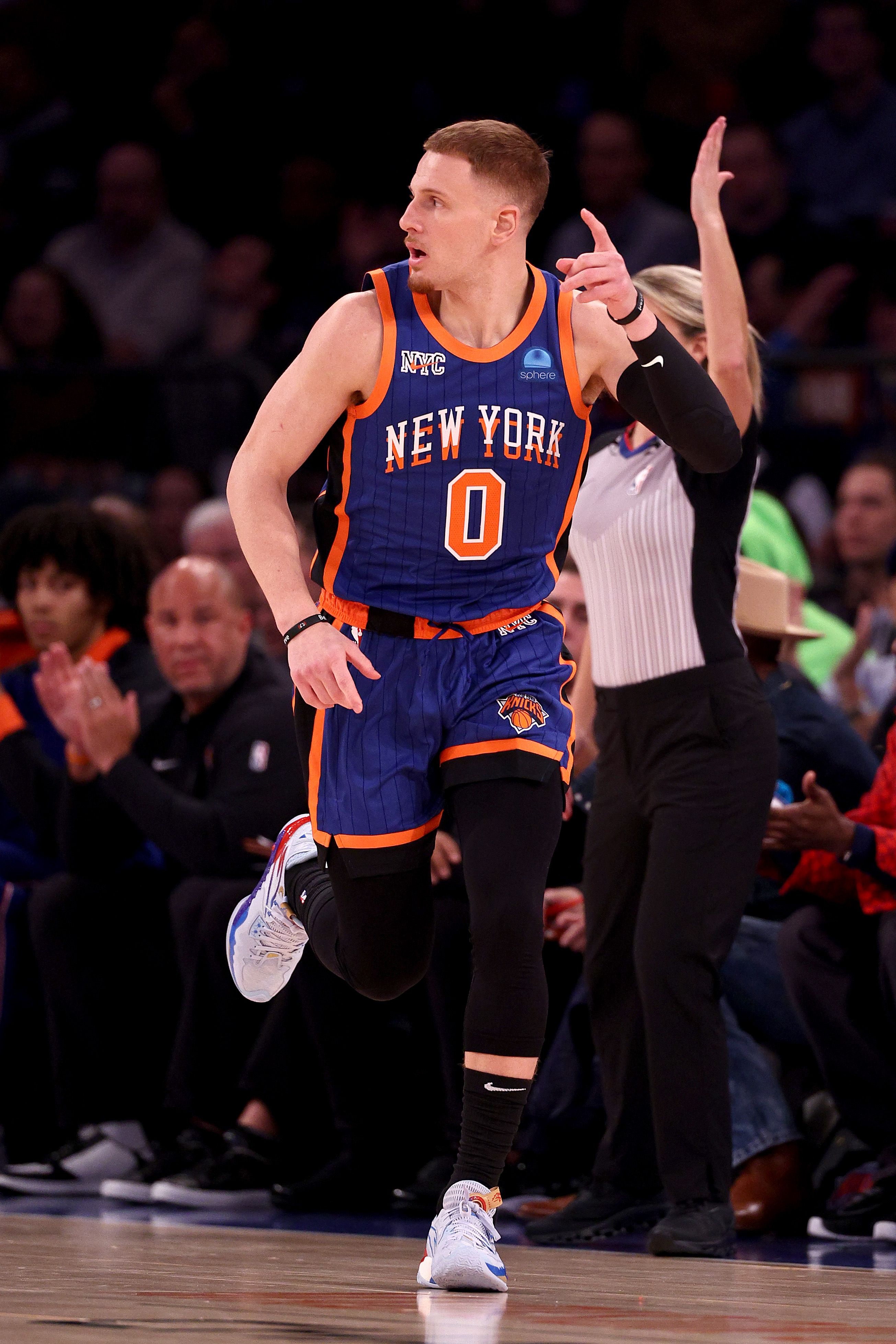 2610x3914 Donte DiVincenzo has made seamless transition to Knicks
