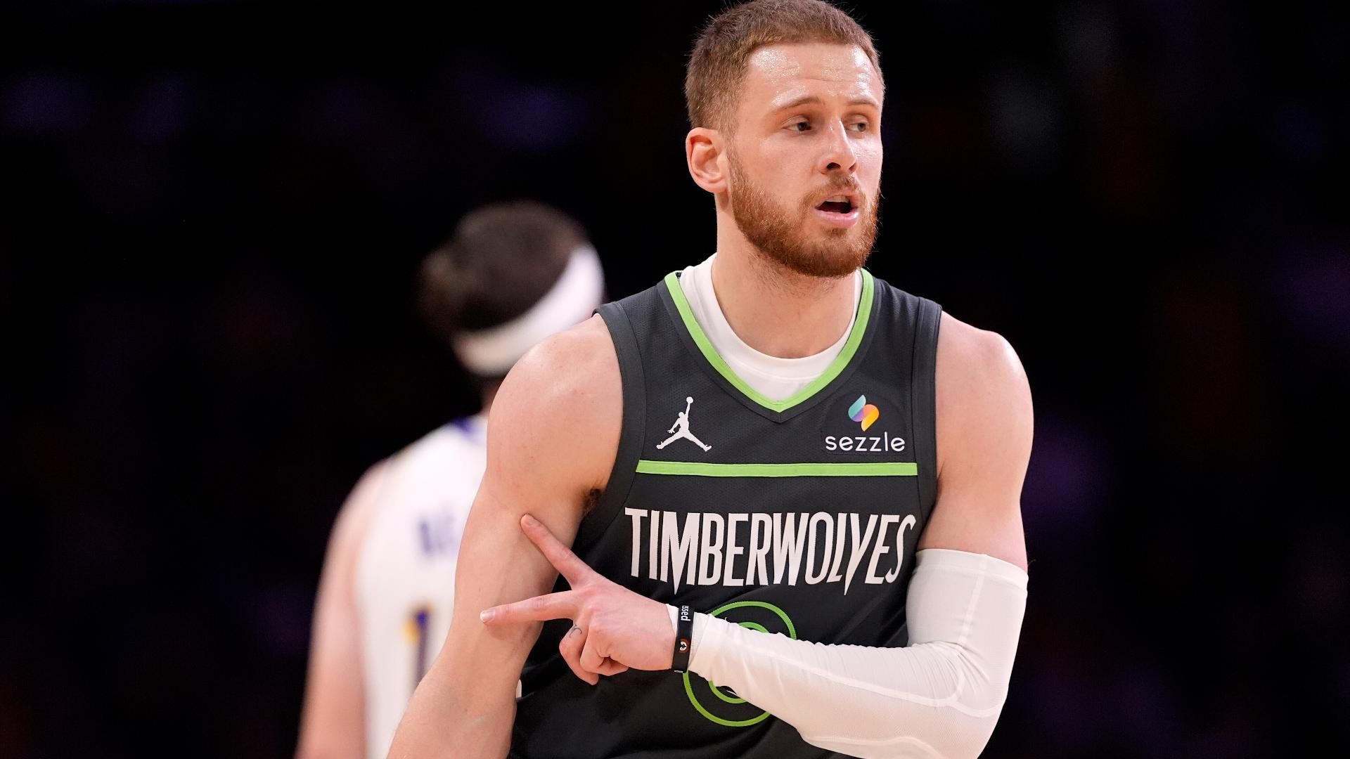 1920x1080 Donte DiVincenzo Speaks with Will Hall following Timberwolves win on KARE 11