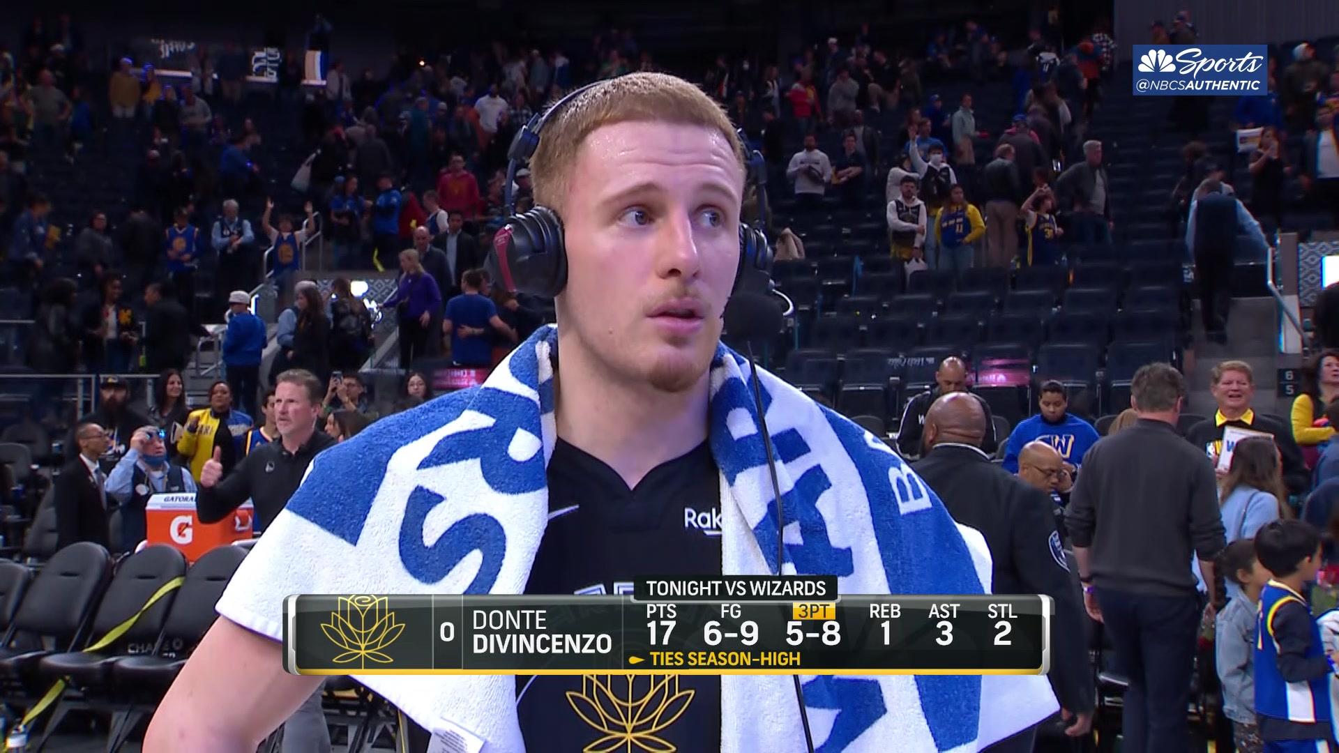 1920x1080 DiVincenzo: Dubs' bench heard critics at start of season