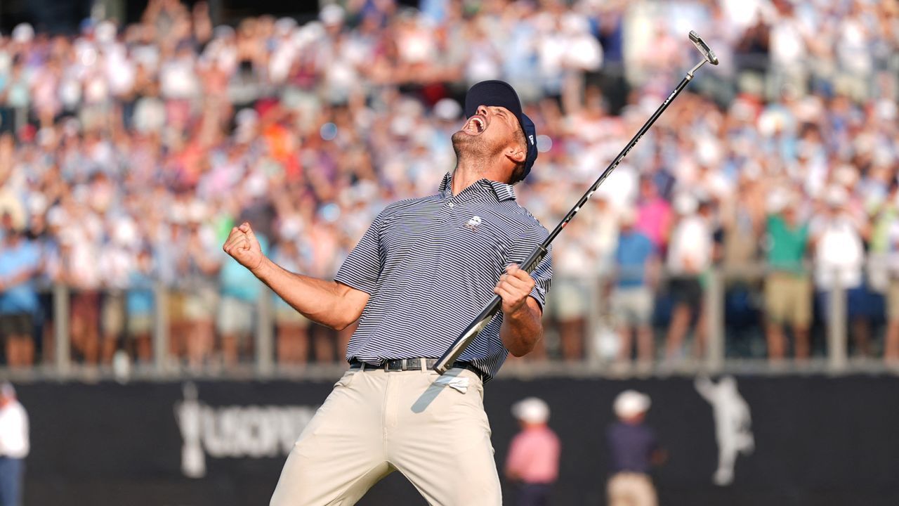 1280x720 US Open: Bryson DeChambeau wins second major after Rory McIlroy's horror late collapse