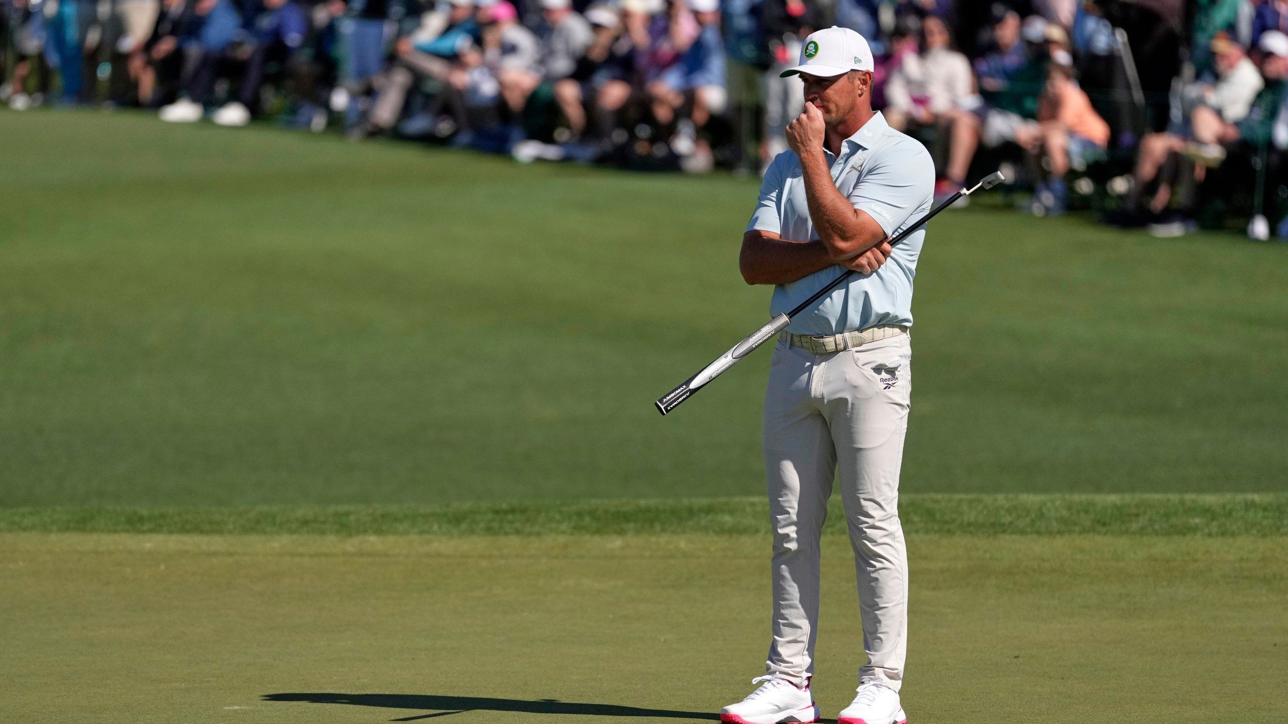 2560x1440 DeChambeau says YouTube channel experience could benefit him entering weekend at the Masters