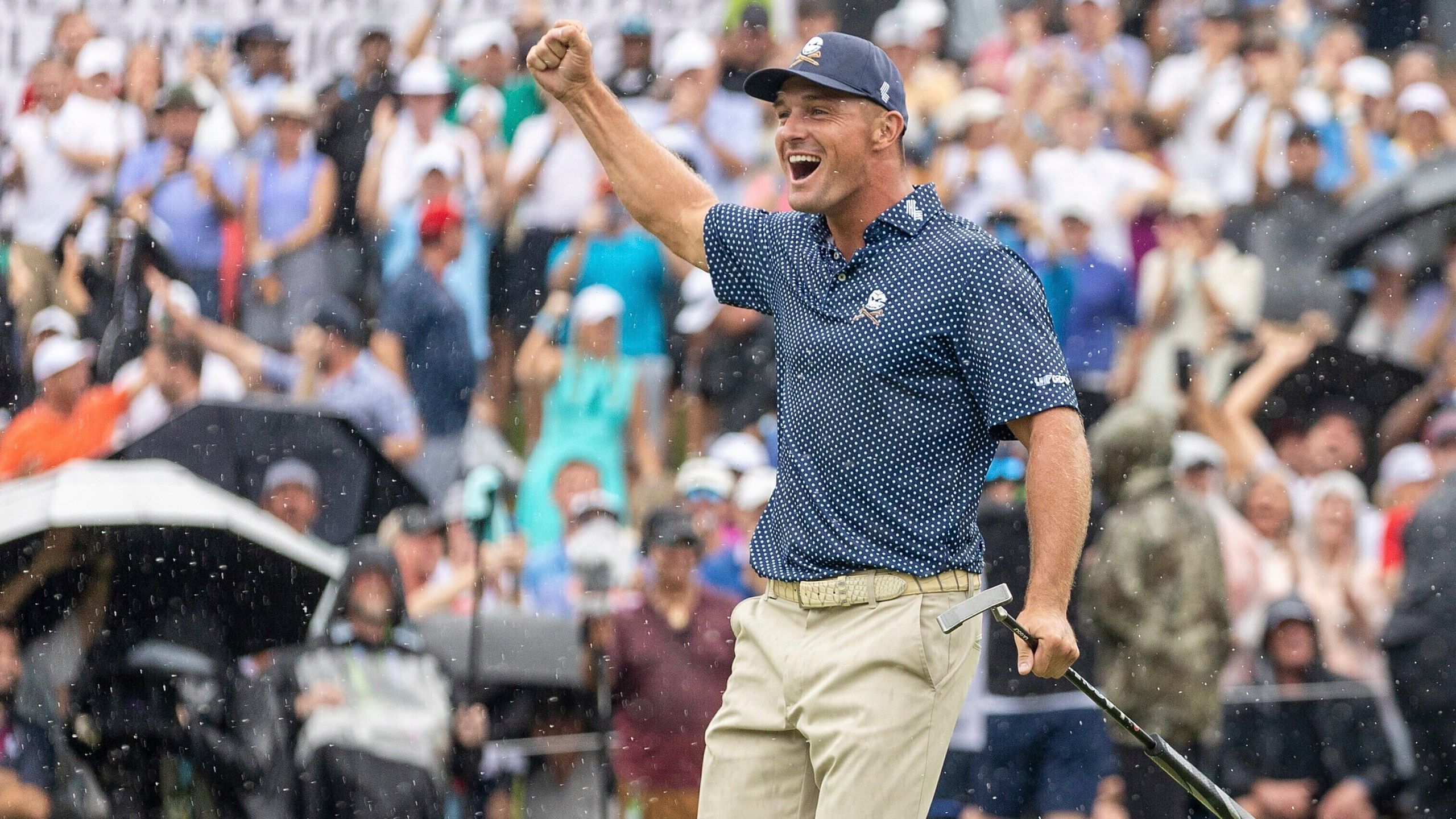 2560x1440 DeChambeau gets first LIV Golf win in style with a 58 at Greenbrier. WRIC ABC 8News