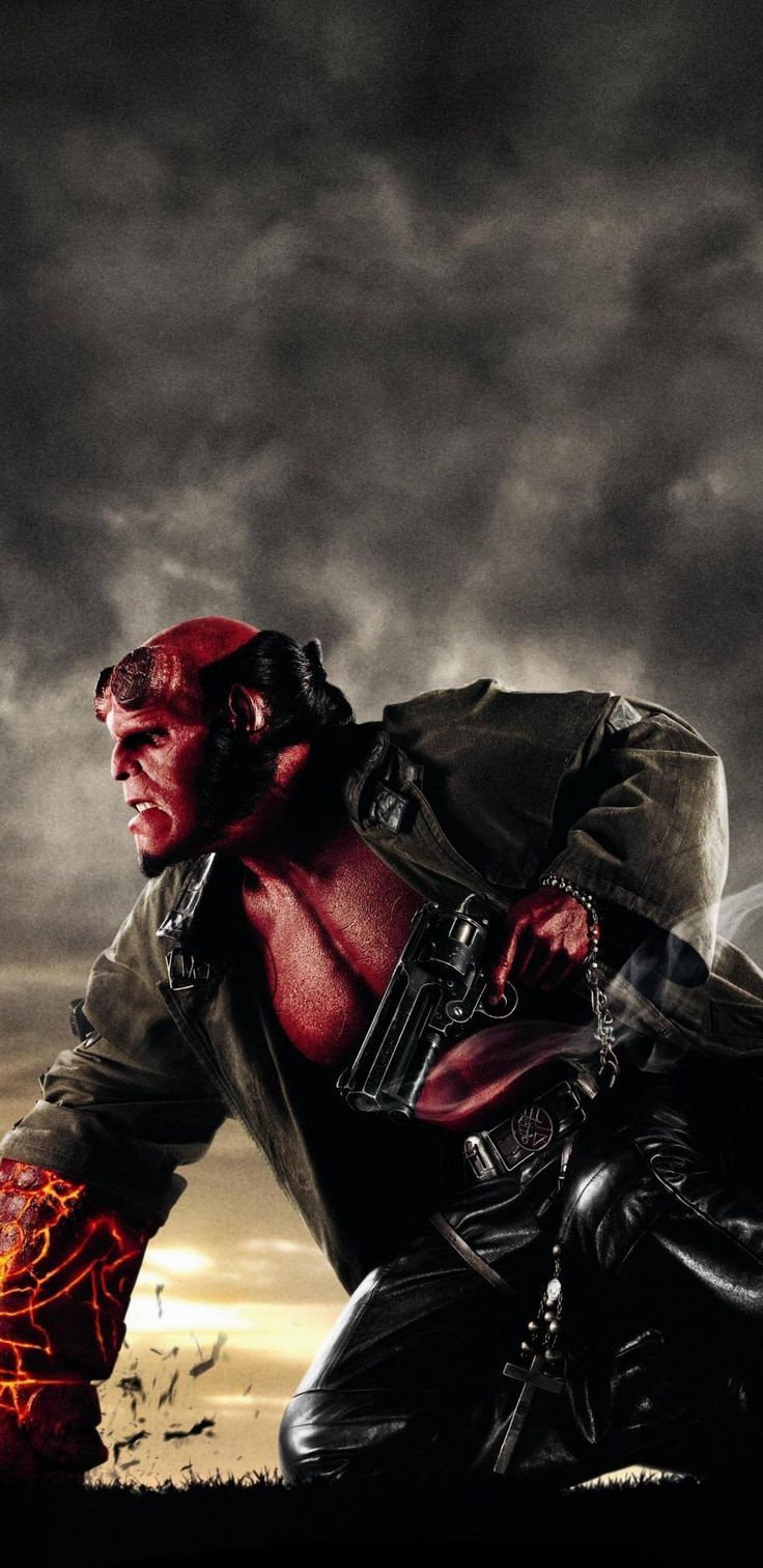 736x1512 Selian. Hellboy wallpaper, Hellboy movie, Ron perlman