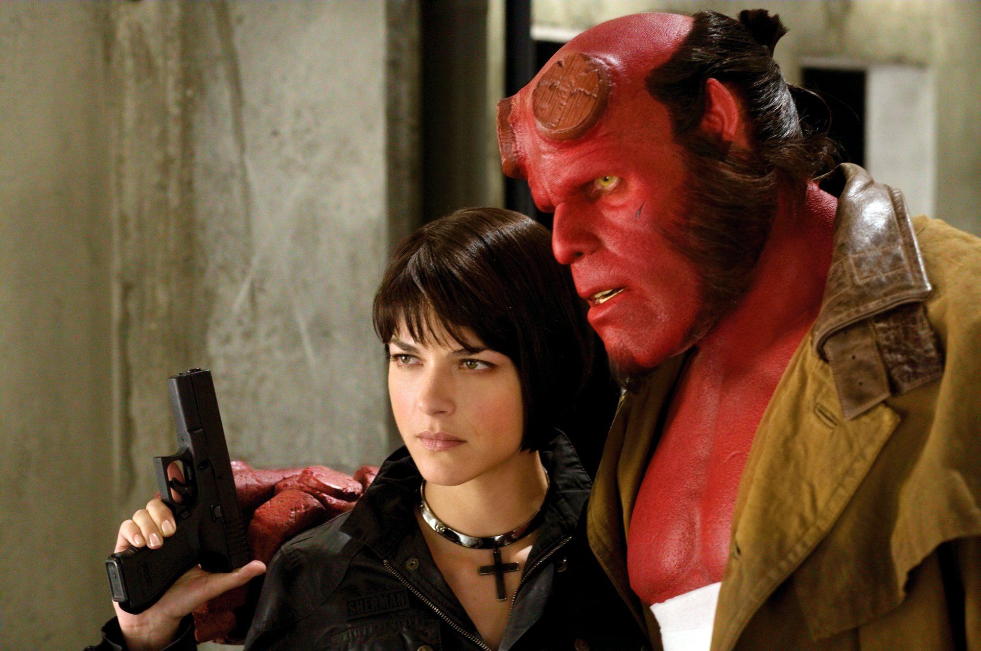 1920x1275 Download Selma Blair Ron Perlman Movie Hellboy II: The Golden Army HD Wallpaper
