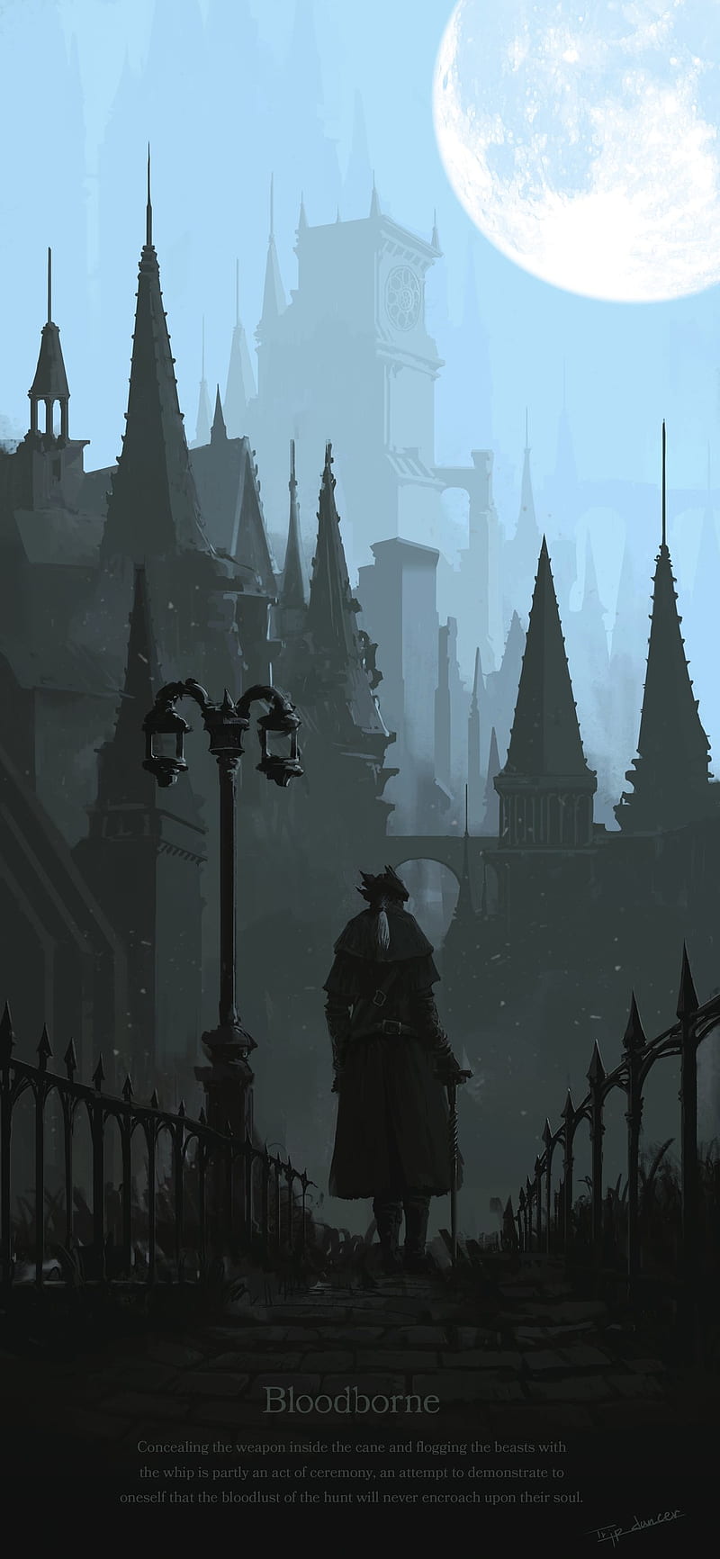 800x1732 Bloodborne, elden ring, dark souls, from software, hidetaka miyazaki, HD phone wallpaper