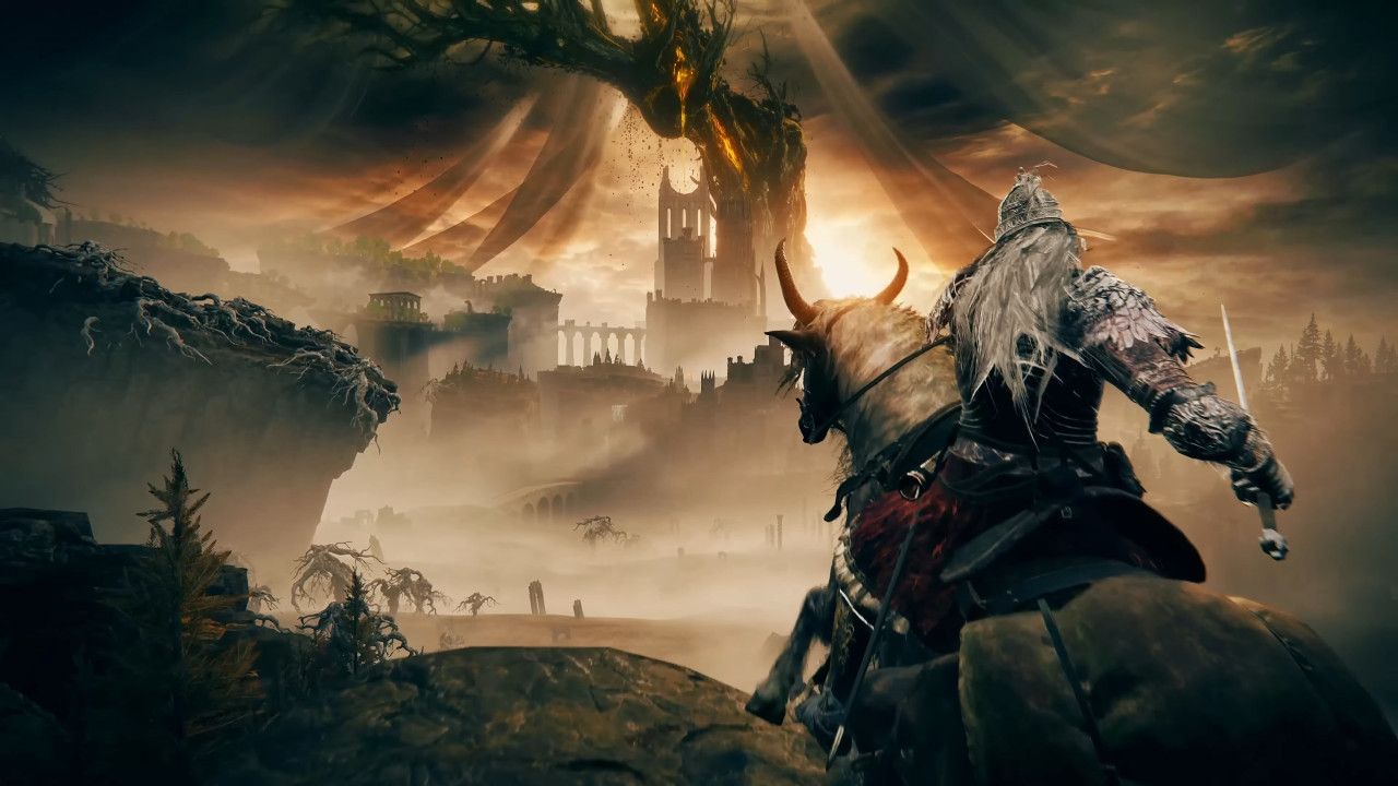 1280x720 Elden Ring's Shadow of the Erdtree DLC will finally change the blinding white Bandai Namco logo screen