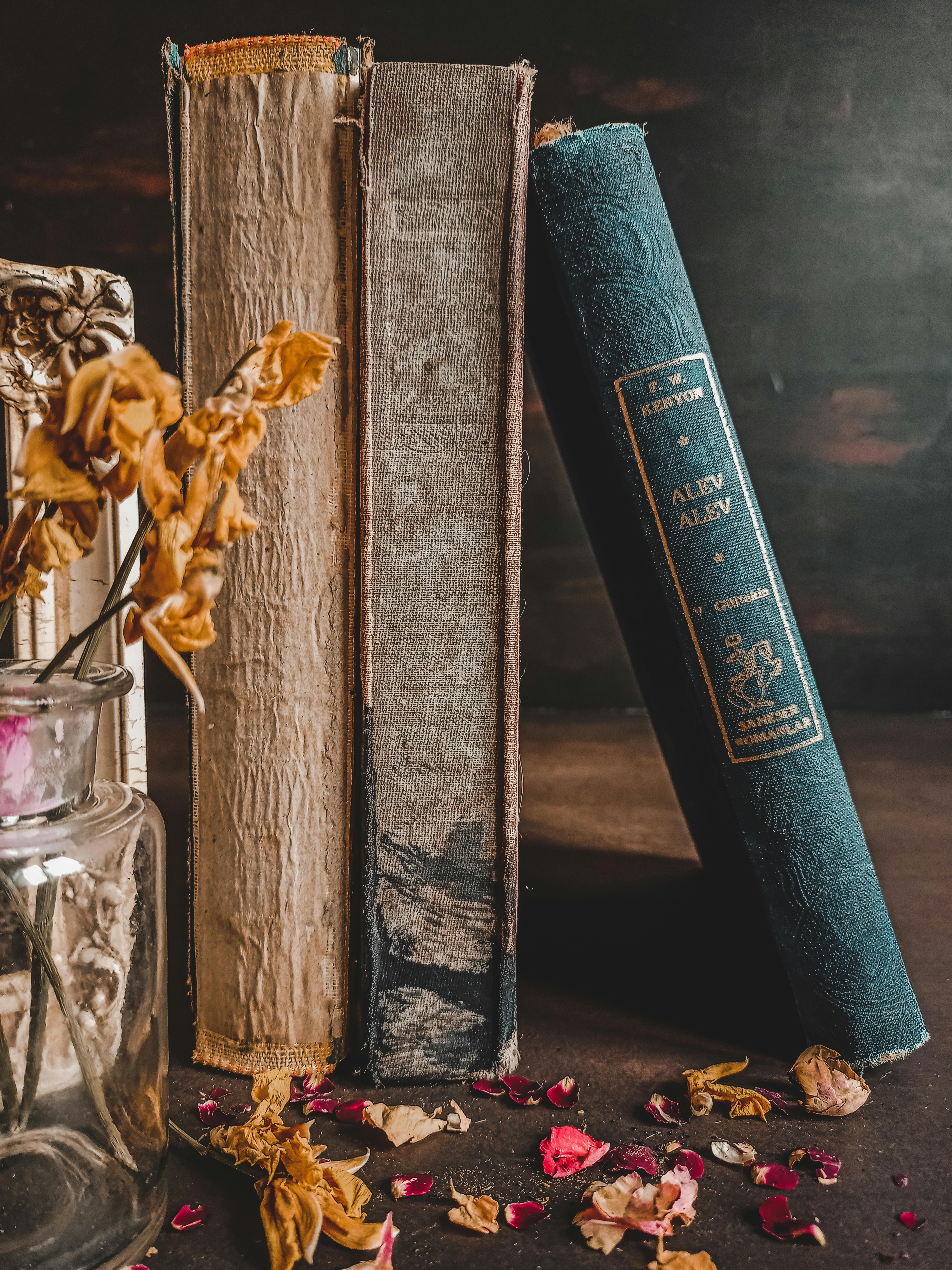 6000x8000 Three Old Books · Free