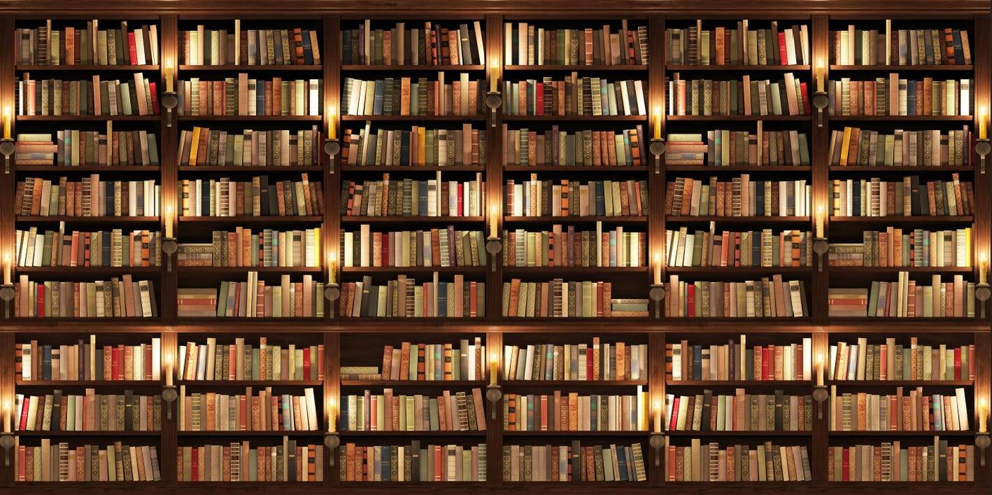 1404x700 Vintage Book Wall Wallpaper Mural. Creating a Strong Bookish Atmosphere