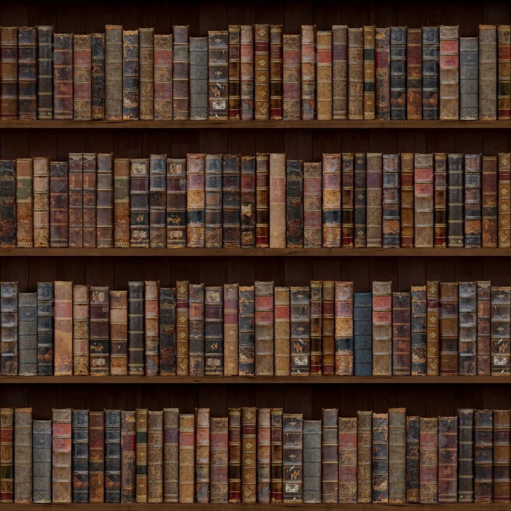 1000x1000 Allenjoy Vintage Bookshelf Photography Backdrop Gbsx 00524
