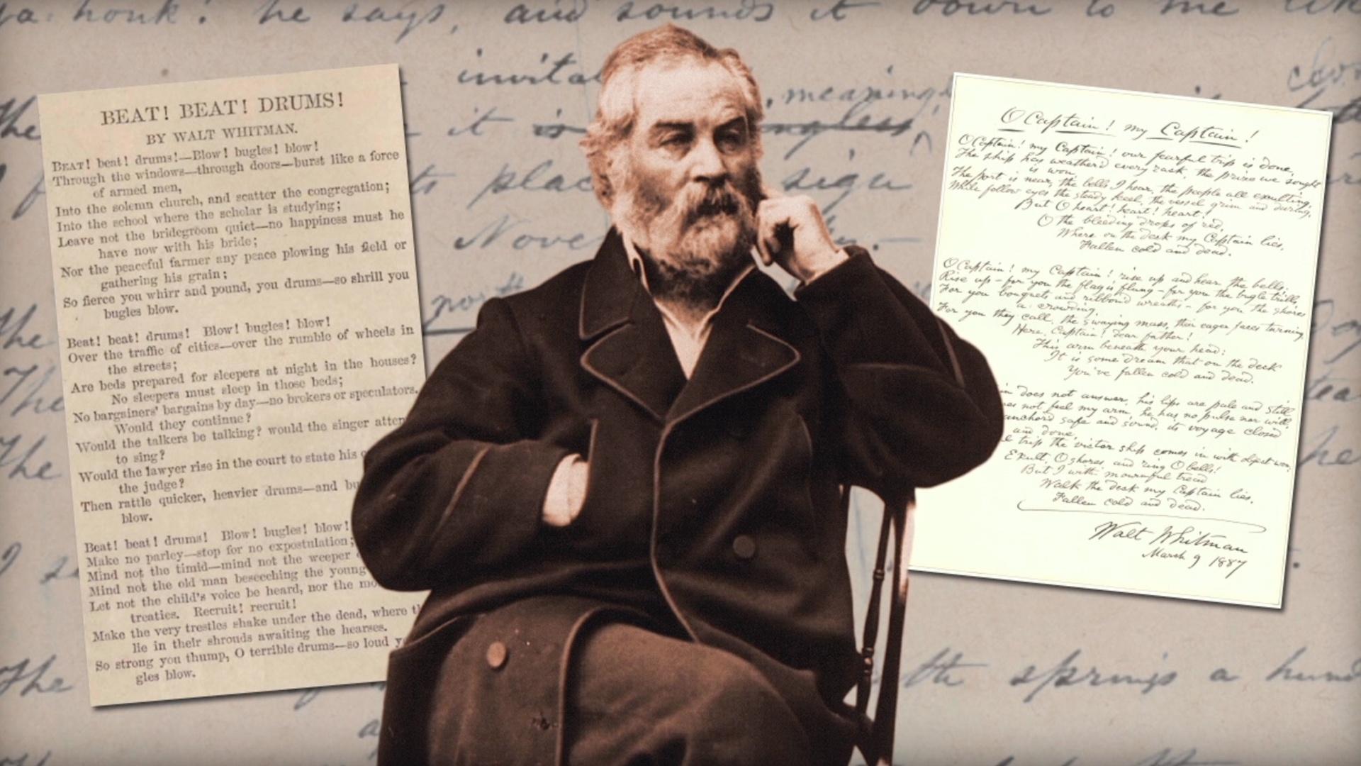 1920x1080 Walt Whitman. Journalist and Poet Video
