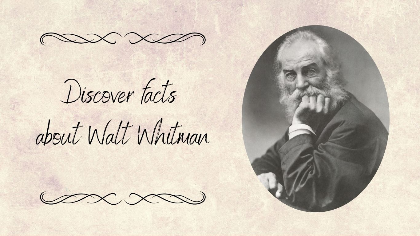 1366x768 Joey Saves The Day!: Facts about Walt Whitman