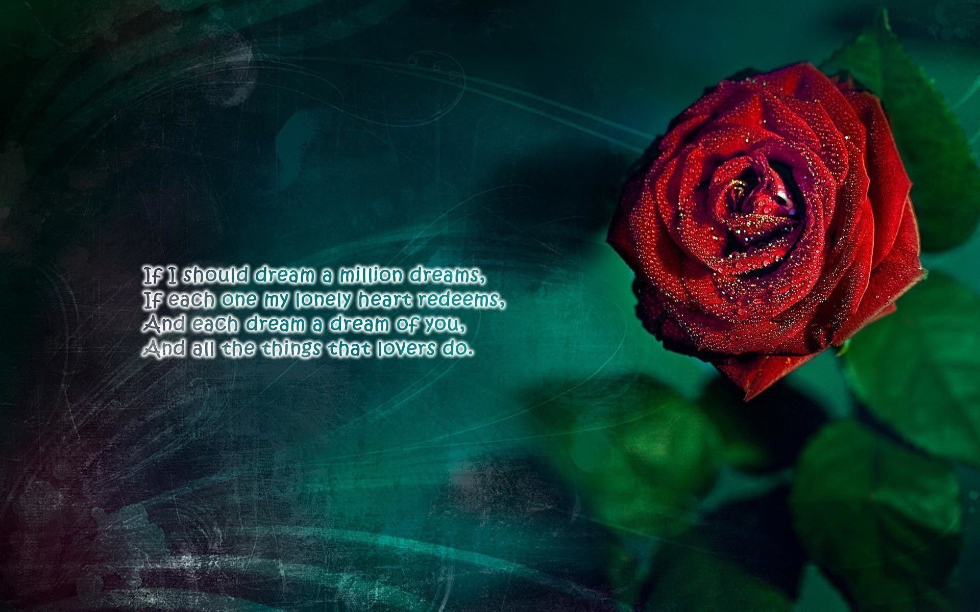 1920x1200 Love Poem Wallpaper