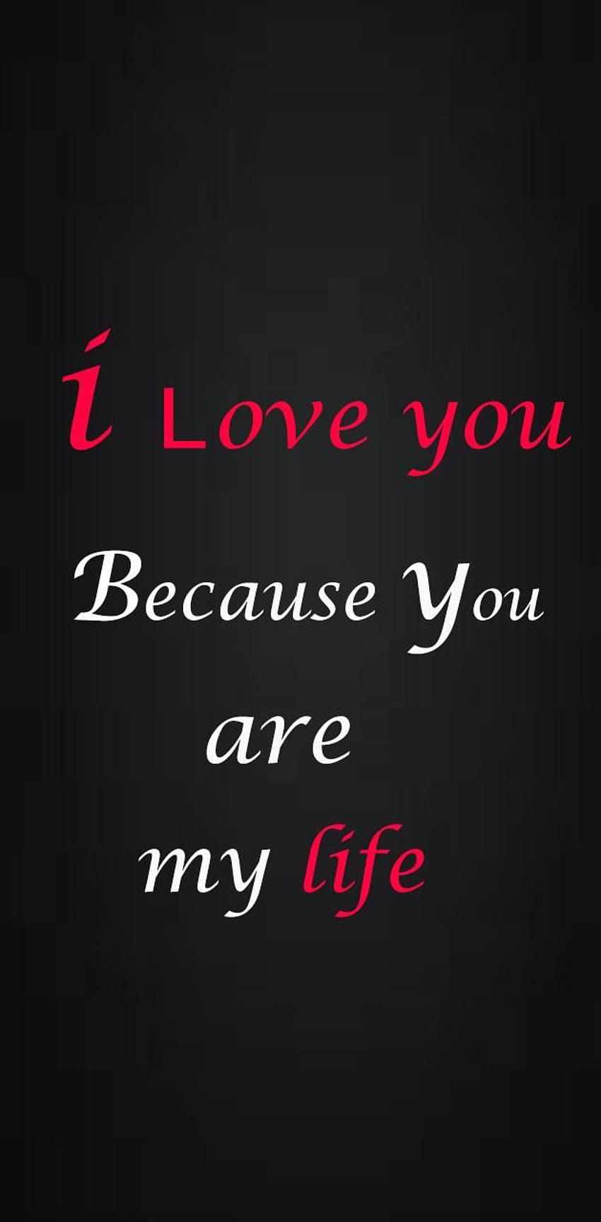 850x1727 I love you poem HD wallpaper