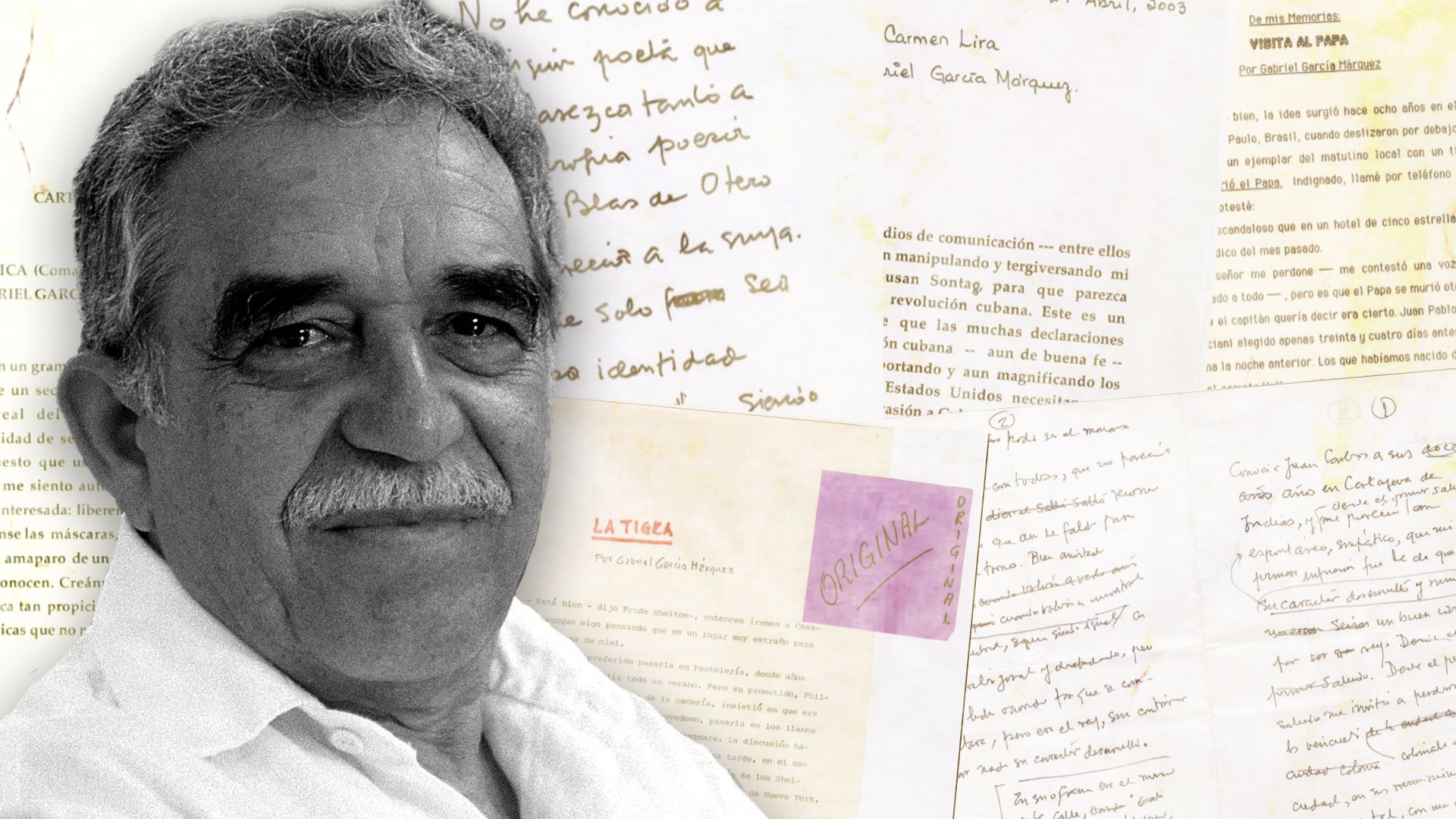 1920x1080 Gabriel García Márquez Wallpaper