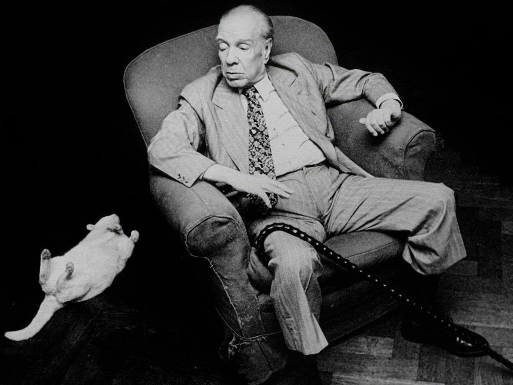 1024x768 To a Cat” by Jorge Luis Borges