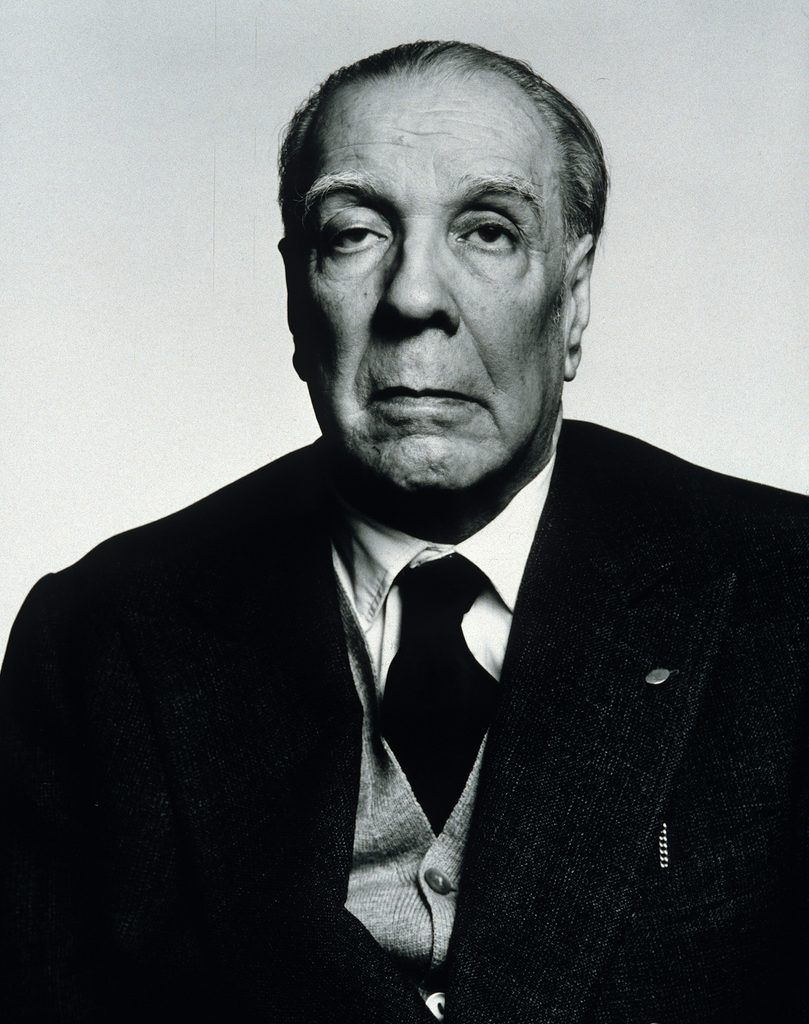 809x1024 Richard Avedon: Jorge Luis Borges