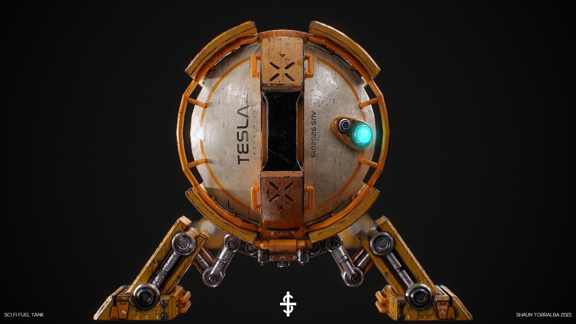 1920x1080 Sci Fi Fuel Tank