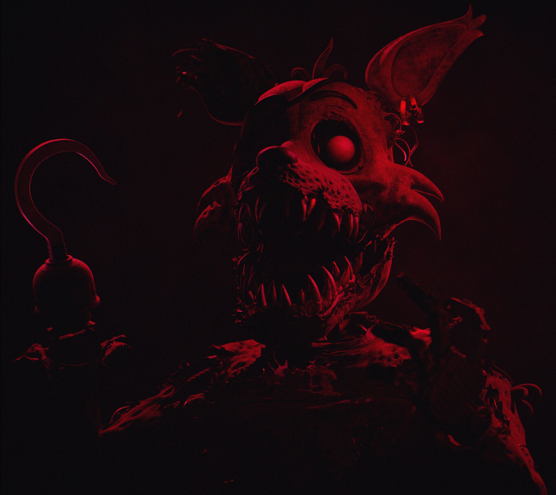 1920x1710 Foxy the Pirate FNAF