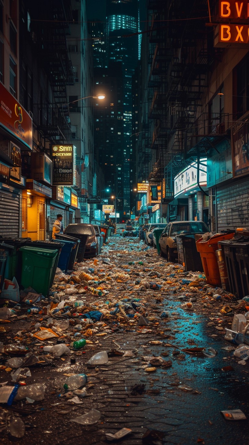816x1456 Free Urban Decay Scene Image, Decay, Alleyway