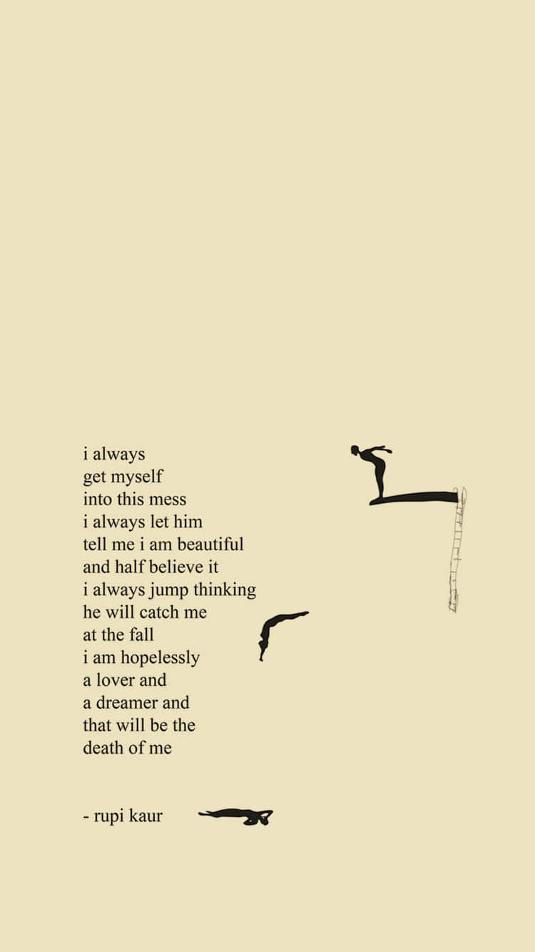 750x1334 Download The beauty of a poet's thoughts
