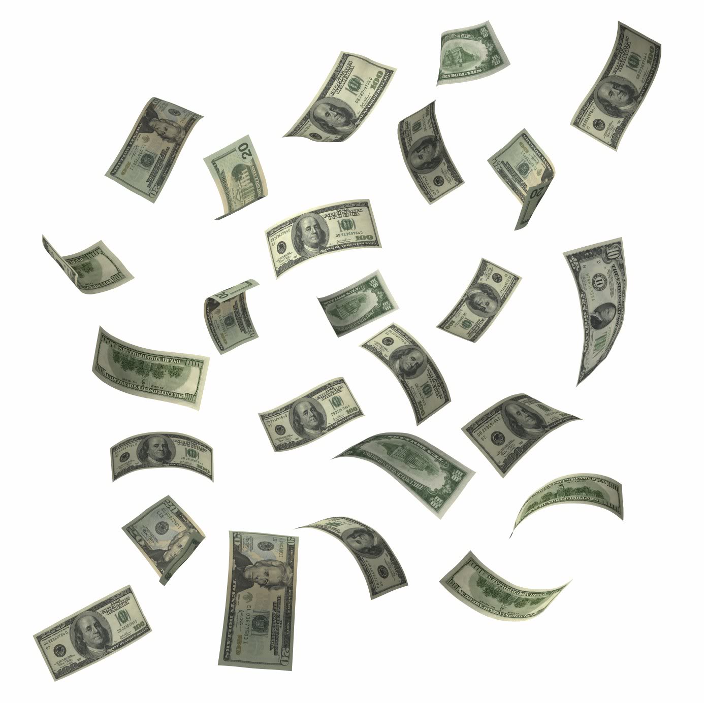 1386x1385 money rain