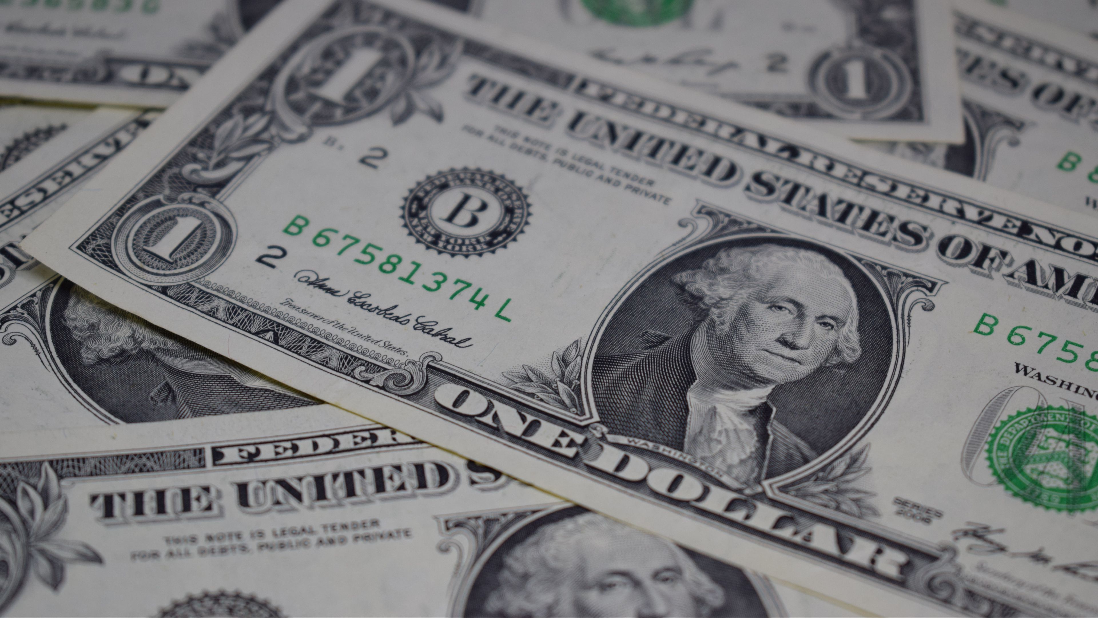 3840x2160 Download wallpaper 3840x2160 dollars, money, bills 4k uhd 16:9 HD background